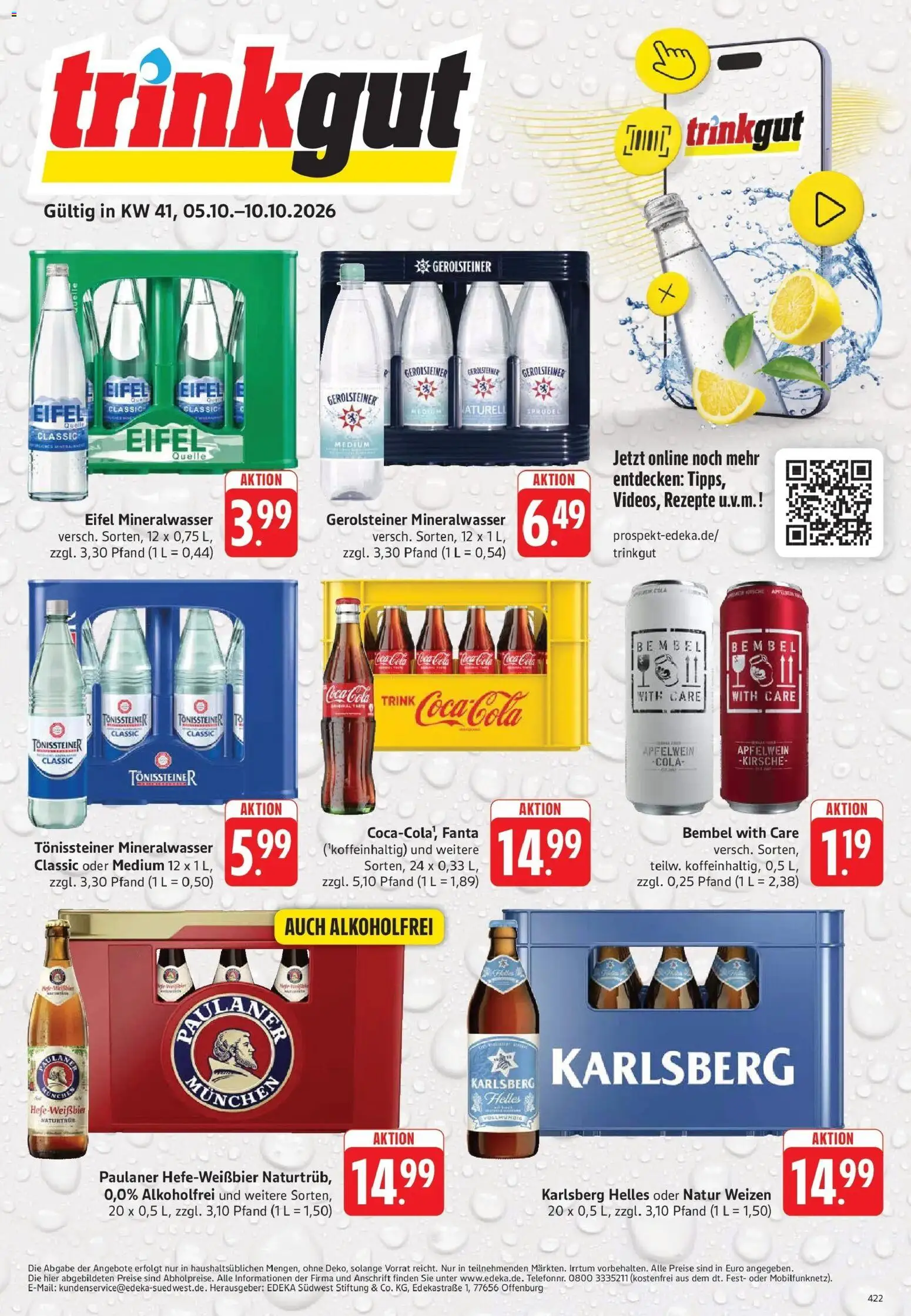 Trinkgut - trinkgut: Wochenangebote (ab 05.10.2026) » Angebote online | Seite: 1