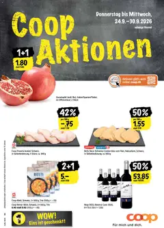Coop aktionen ab 24.09.2026 gültig