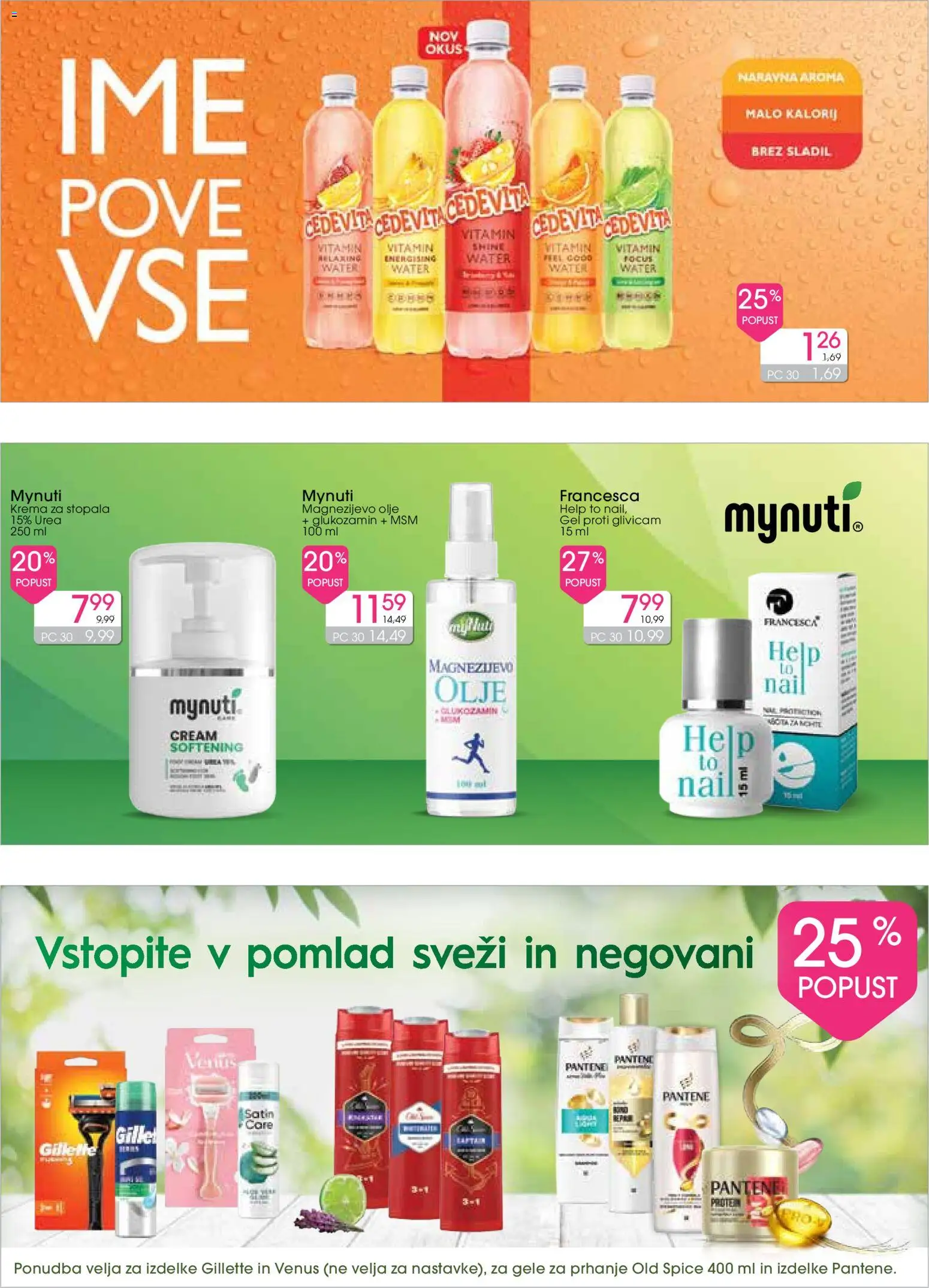 Novi Tuš drogerija katalog ponudbe – veljaven od 15.04.2026 | Stran: 14 | Izdelki: Krema, Olje