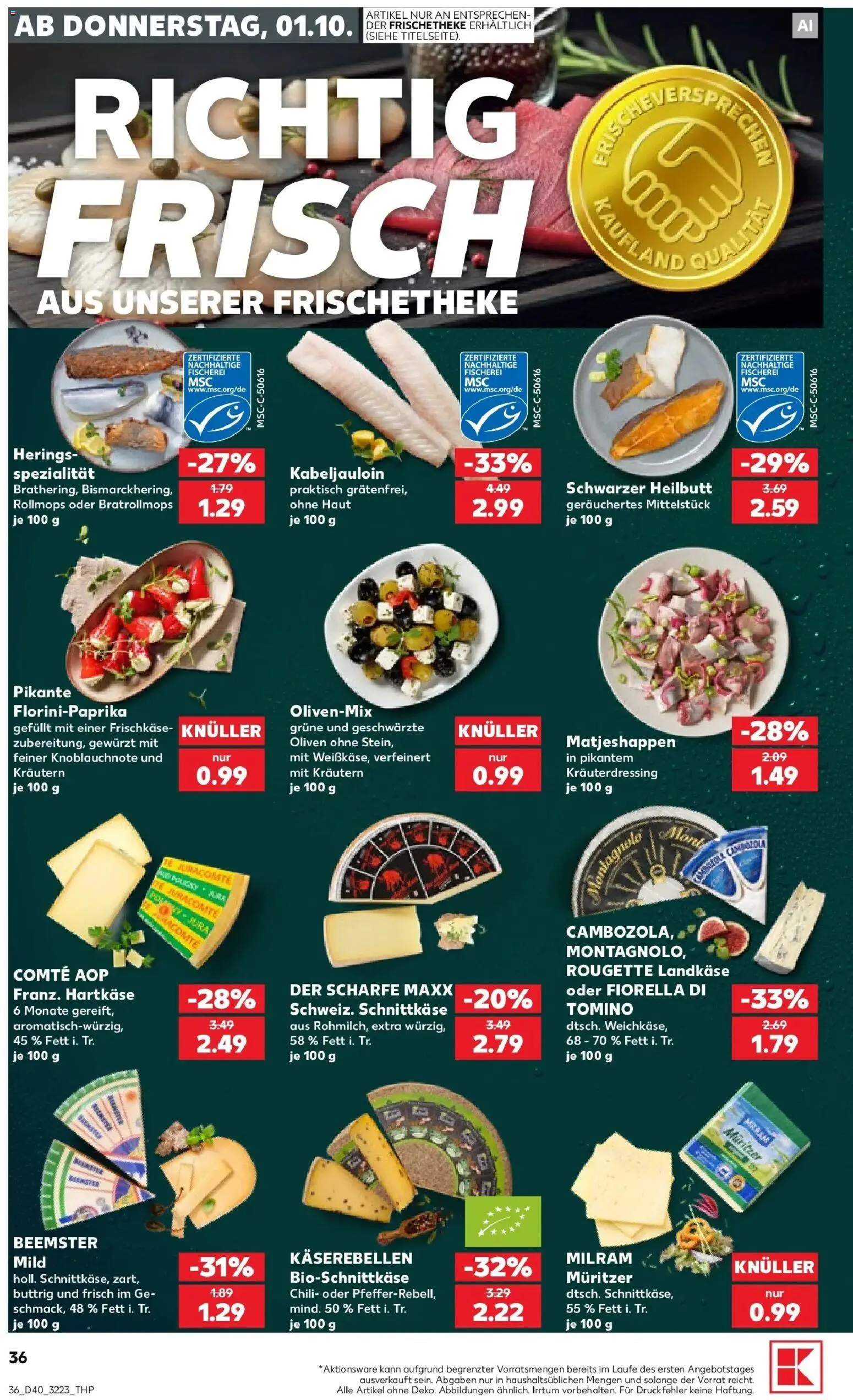 Prospekt Kaufland ab 28.09.2026 » Angebote Online zum Blättern | Seite: 46 | Produkte: Milram, Chili, Frischkase
