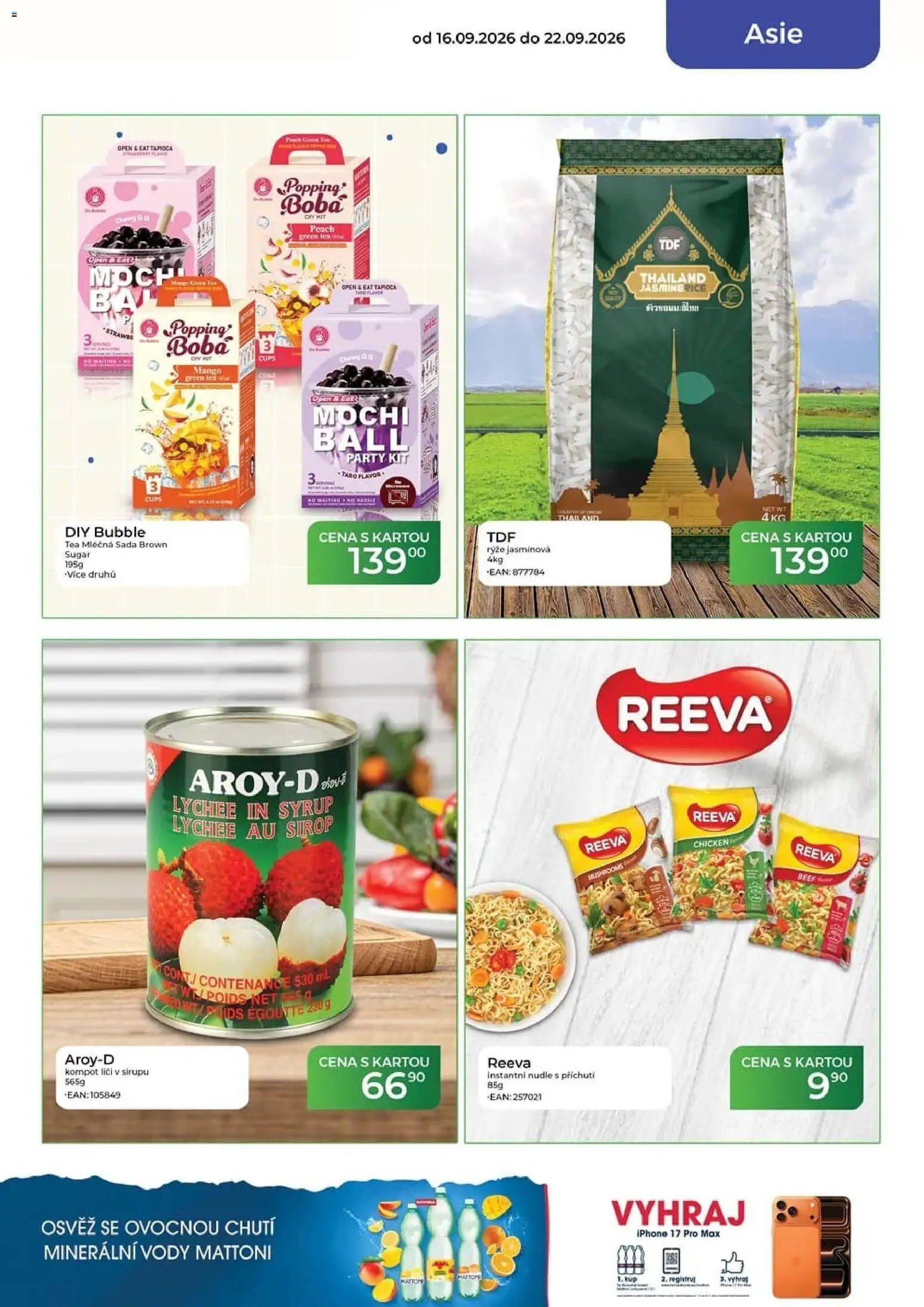 Tamda Foods leták od 16.09.2026 | Strana: 45 | Produkty: Kompot, Mochi, Iphone, Nudle