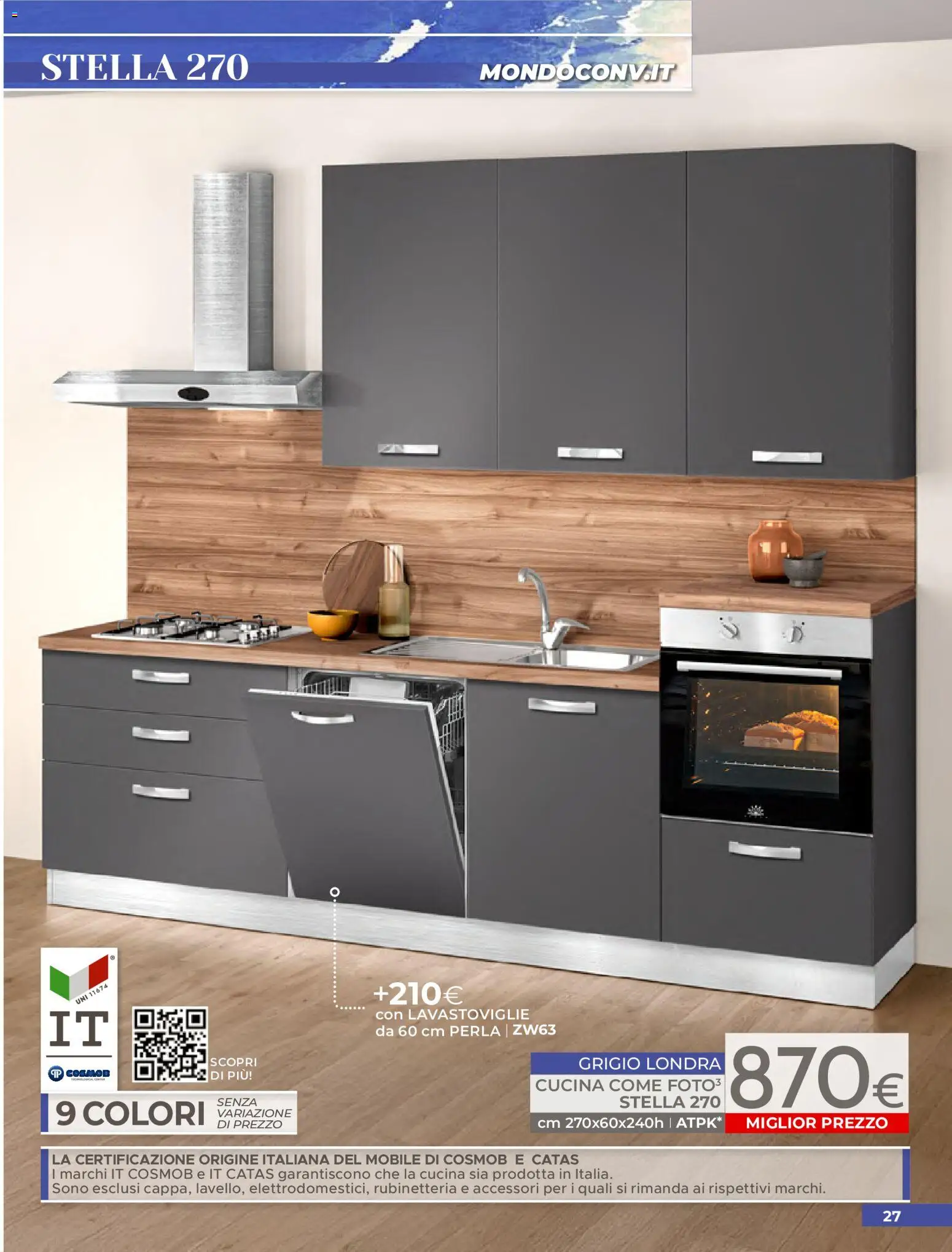 Volantino Mondo Convenienza del 01/07/2026 | Pagina: 29 | Prodotti: Mobile, Lavastoviglie