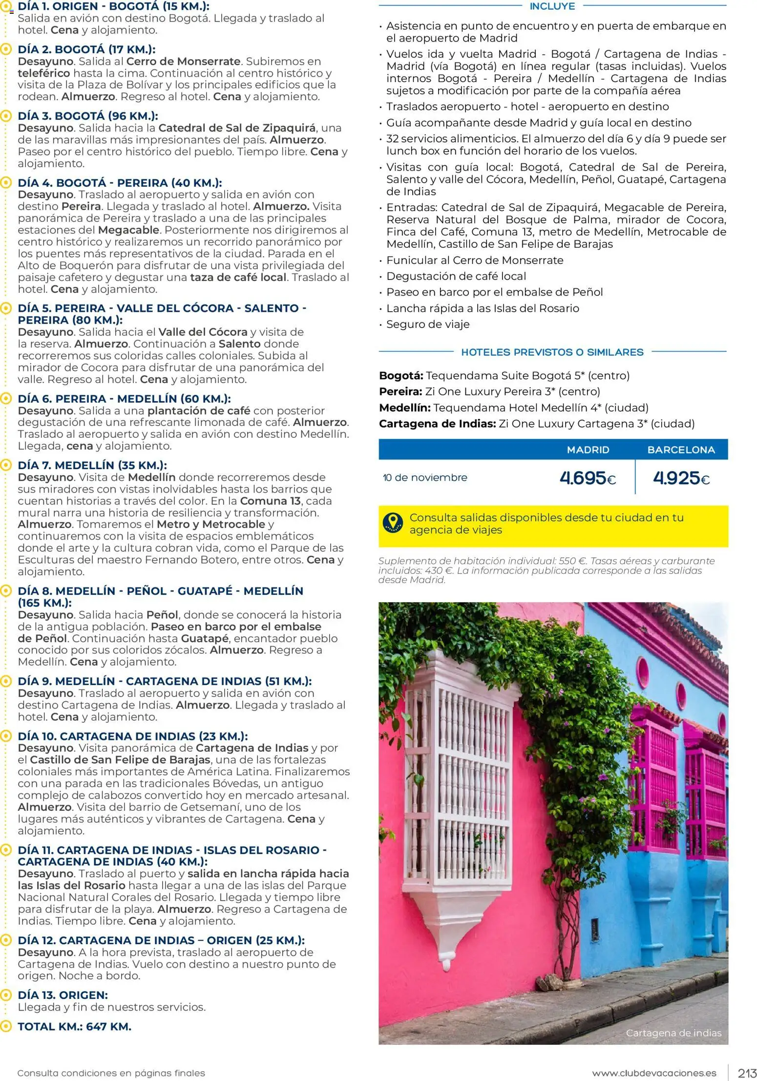 Viajes El Corte Inglés Club de Vacaciones │ válido desde el 01.02.2026 | Página: 213 | Productos: Café, Limonada