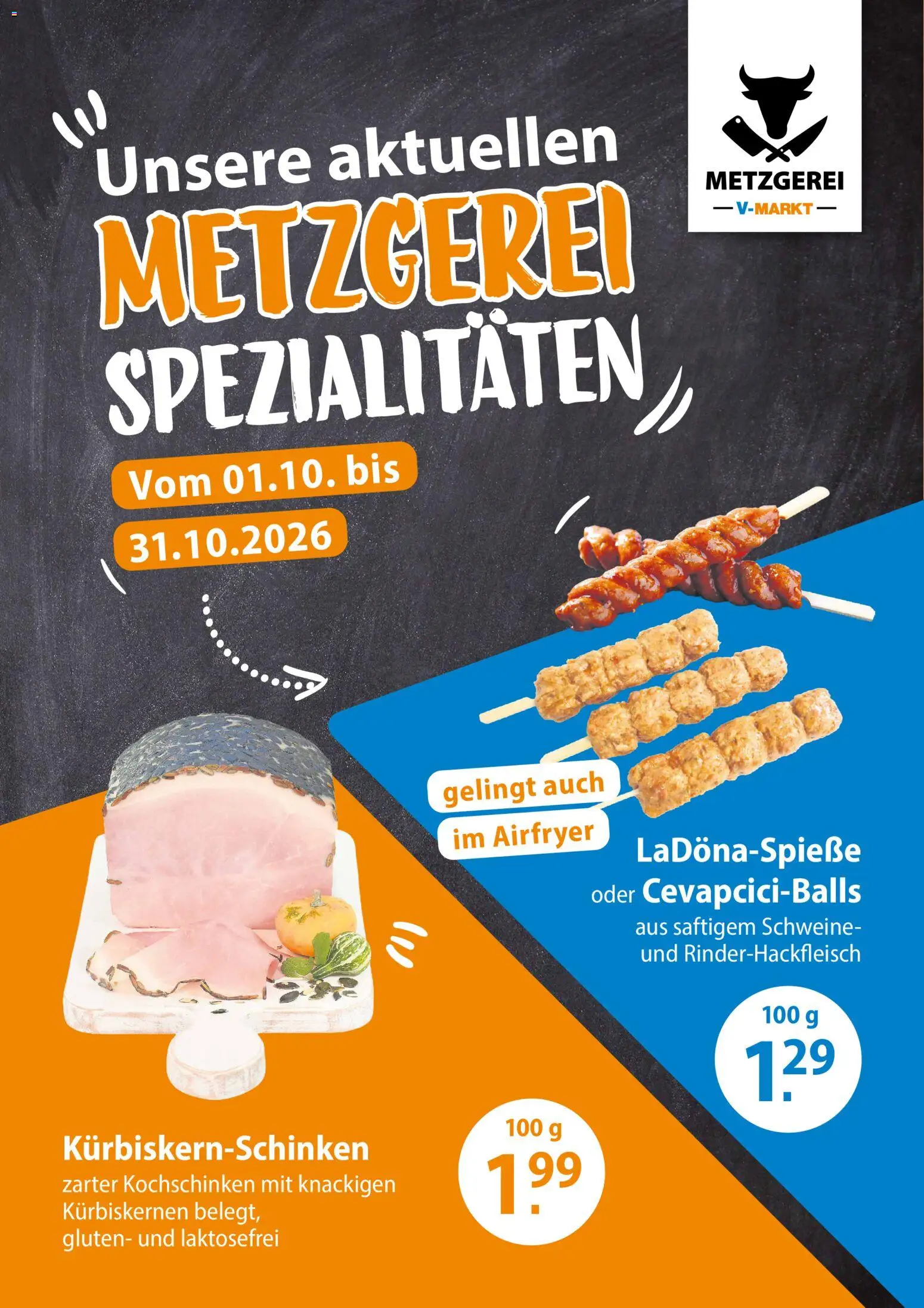 V-Markt Angebote – gültig ab 01.10.2026 | Seite: 27 | Produkte: Spezialitäten
