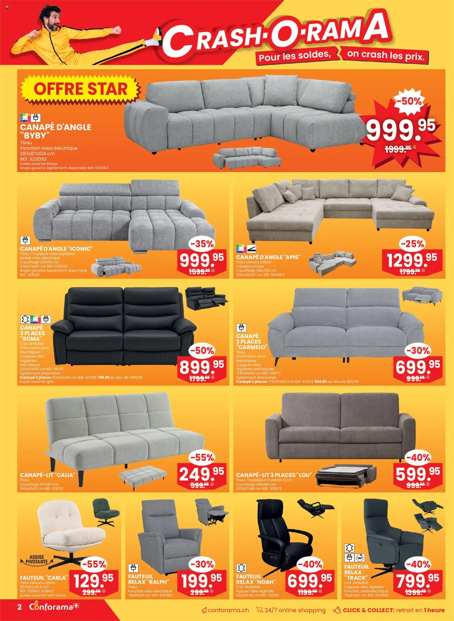 Conforama aktionen FR – gültig ab 24.06.2026 | Seite: 2