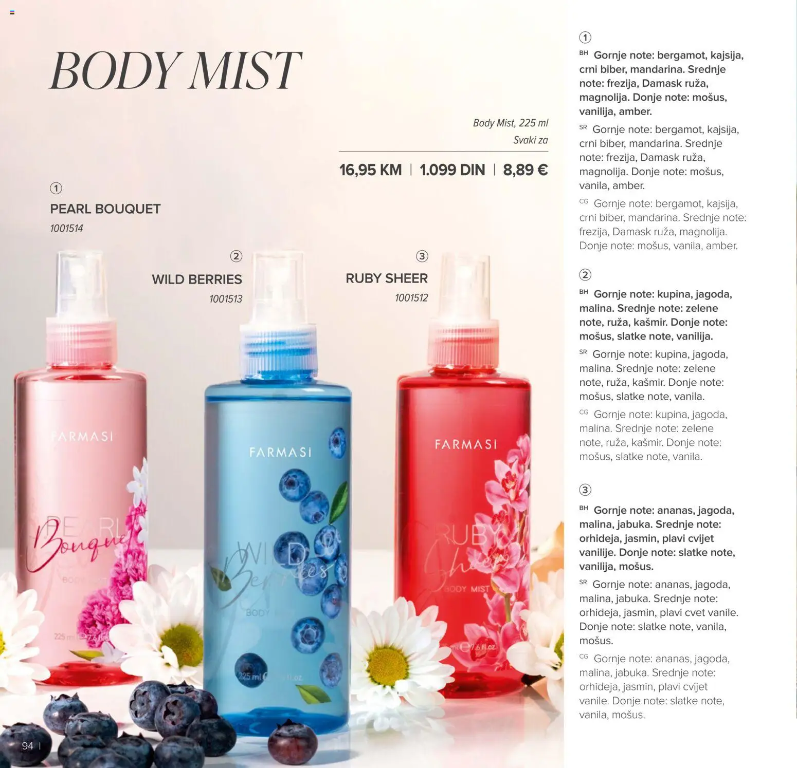Farmasi katalog - važi od 01.07.2026 | Strana: 94