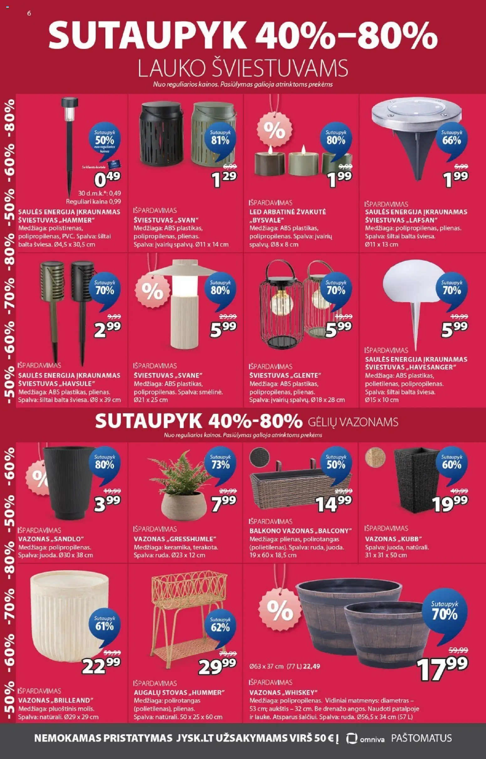 JYSK akcijos nuo 2026.07.28 | Puslapis: 6