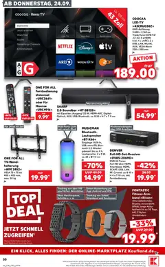 Kaufland DE -DE Folder - Voorbeeld van een folder van Kaufland DE, geldig van 24-09-2026 | Pagina: 50