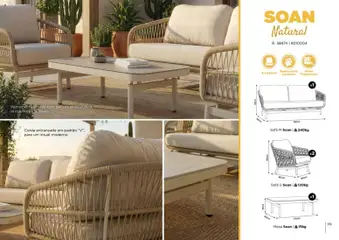 Pré-visualização Espaço Casa folheto Ar Livre 2026 válido de 07.03.2026 | Página: 119 | Produtos: Corda, Sofá, Mesa