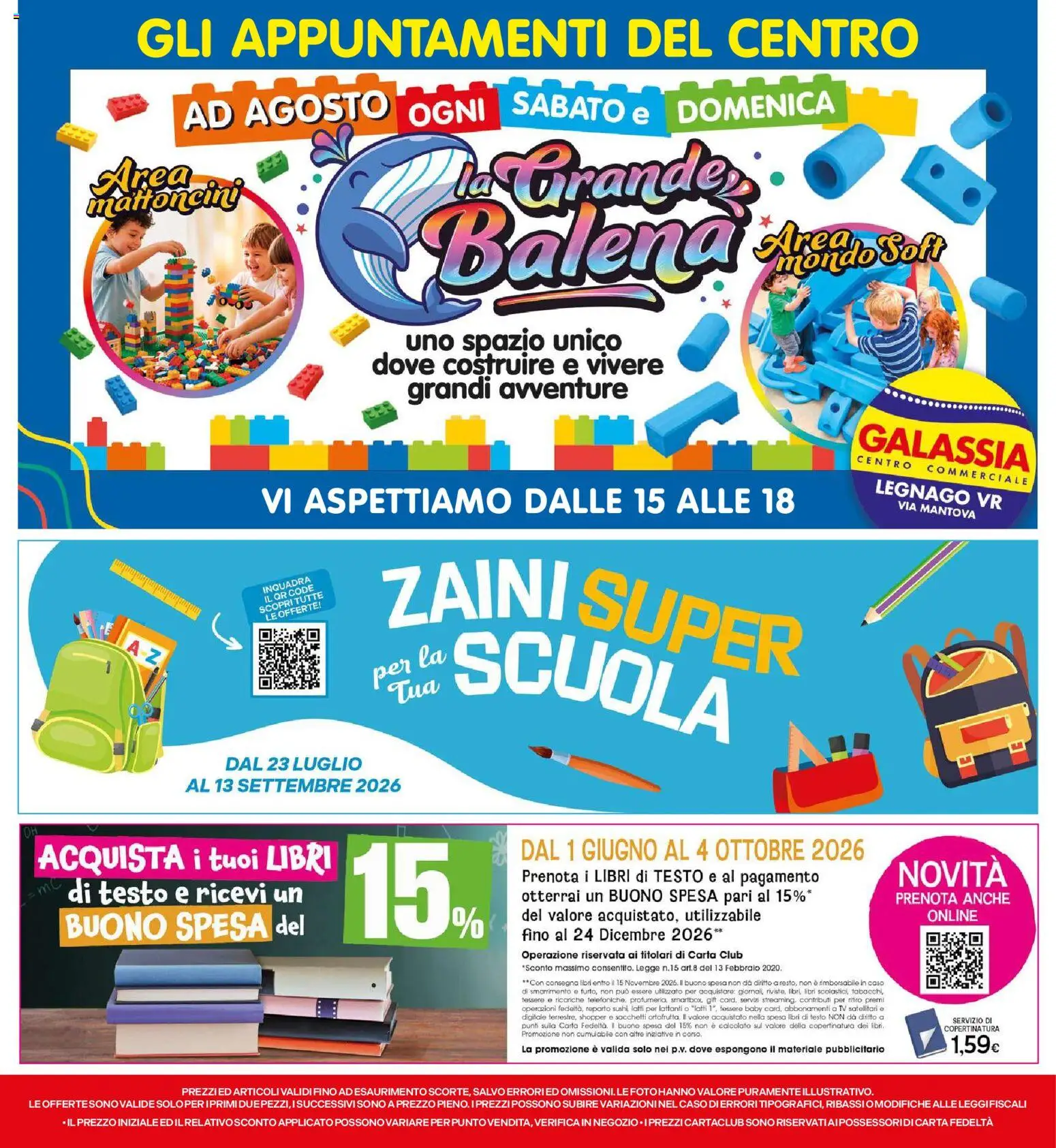 Volantino Galassia del 06/08/2026 | Pagina: 28 | Prodotti: Libri, TV