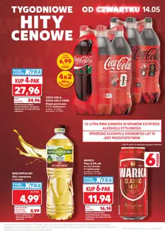 Náhled letáku Kaufland Polsko leták od 14.05.2026 | Strana: 3 | Produkty: Olej, Coca cola, Karty, Cola