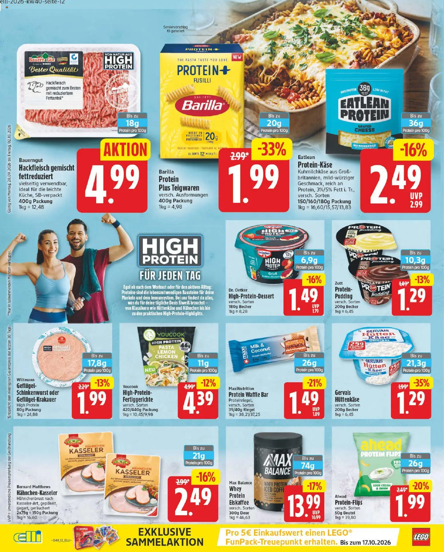 Elli Markt Prospekt – gültig ab 28.09.2026 | Seite: 12 | Produkte: Hahnchen, Youcook, Pudding, Bauerngut