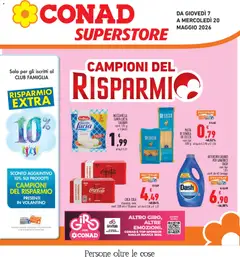 Anteprima del volantino Conad volantino Superstore Piemonte valido a partire dal 07.05.2026