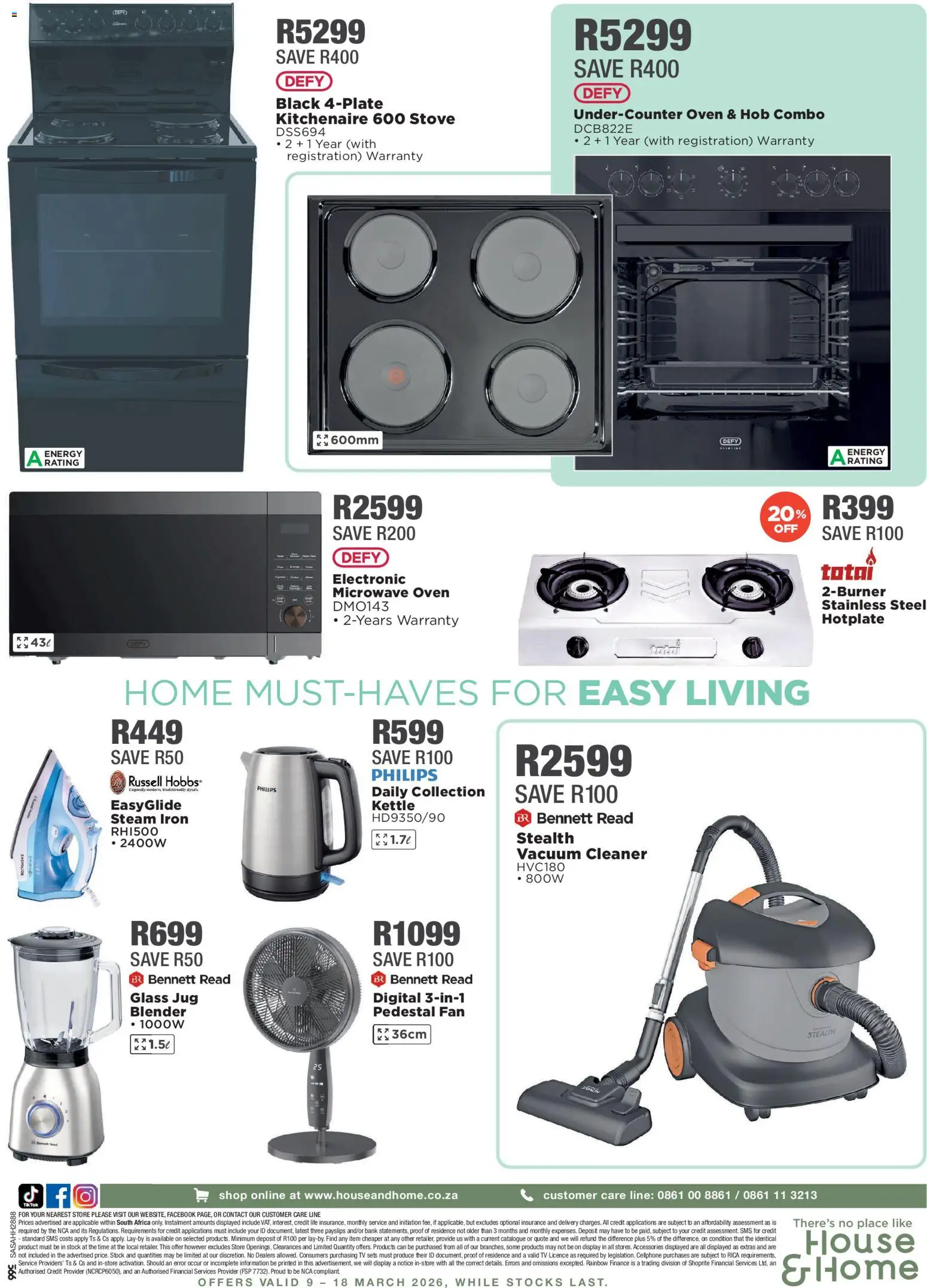 New House and Home catalogue – valid from 09.03.2026 | Page: 8 | Products: Pedestal, Oven, Stove, Stock
