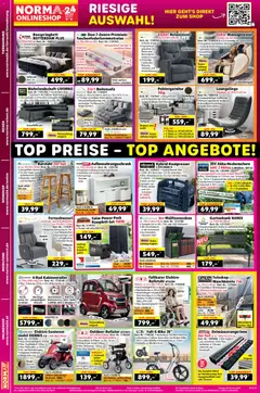 Norma Flugblatt ab 21.09.2026 gültig | Seite: 18 | Produkte: Tasche, Bett, Sofa, Batterie