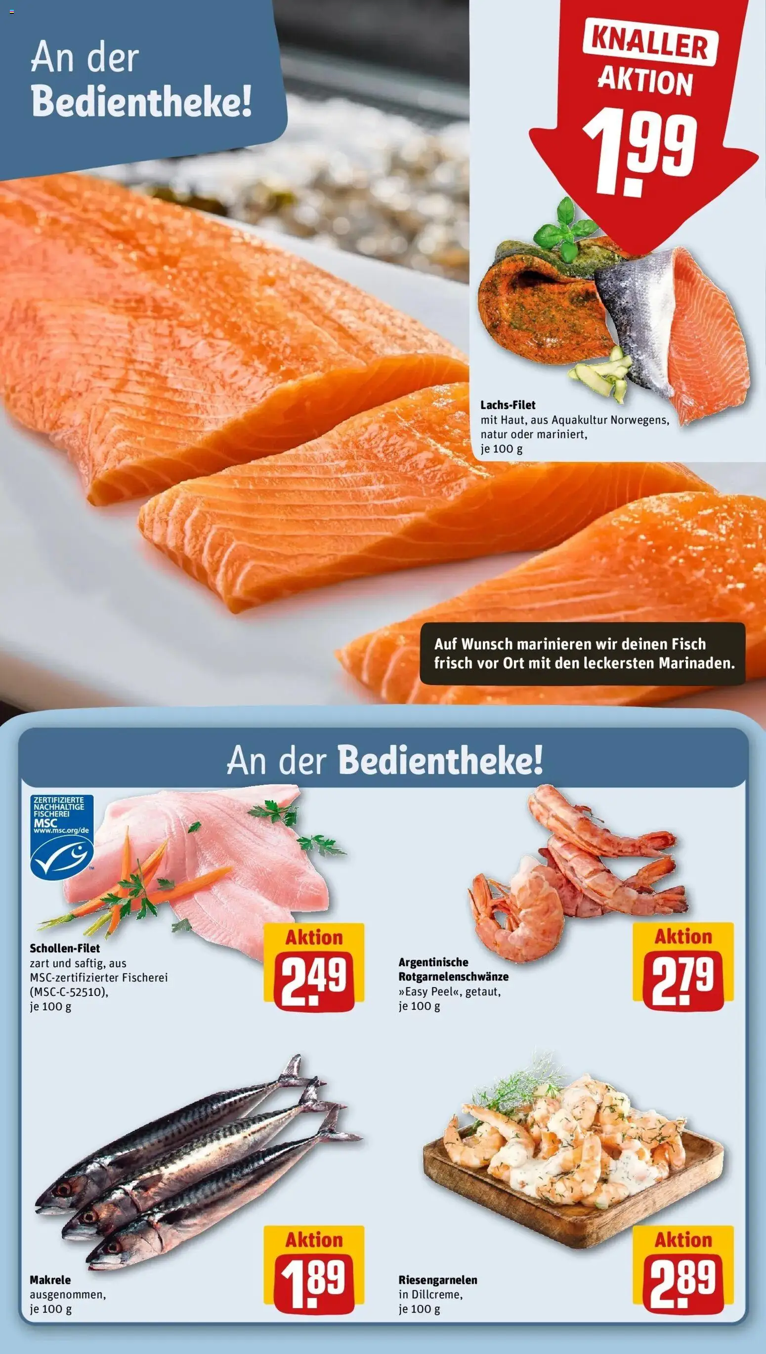 REWE Prospekt ab 03.08.2026 zum Blättern » Angebote | Seite: 29 | Produkte: Fisch, Makrele