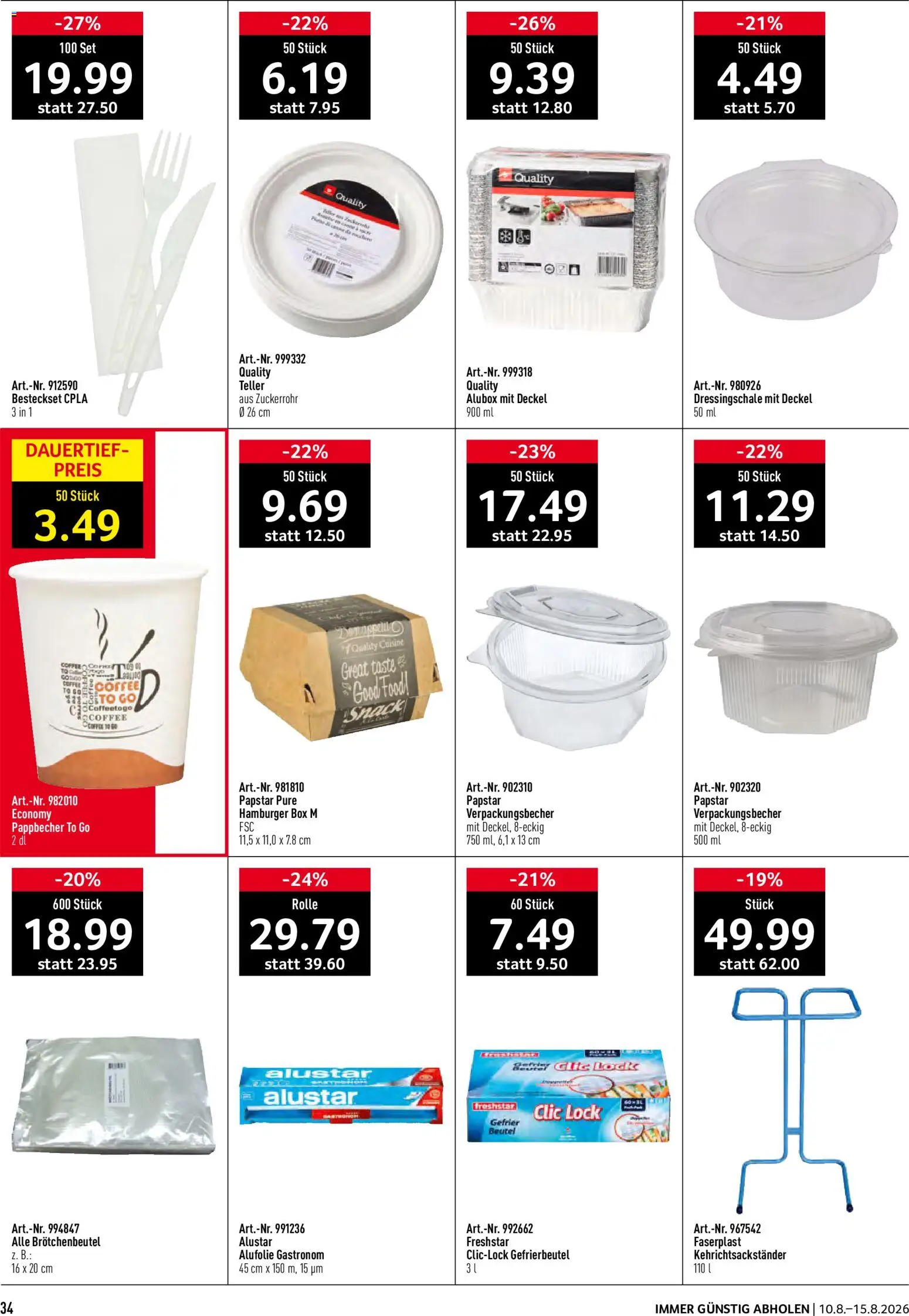 Prodega aktionen – gültig ab 10.08.2026 | Seite: 34 | Produkte: Box