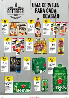 Pré-visualização Continente folheto Açores válido de 01/10/2026 | Página: 20