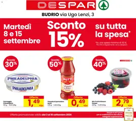 Anteprima del volantino Despar volantino Budrio valido a partire dal 03/09/2026