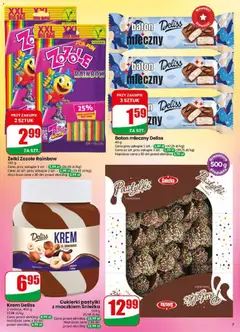 Pogląd oferty "Cukierki pastylki z maczkiem Śnieżka, Cukierki" - ważna od 10.06.2026 | Strona: 7 | Produkty: Kakao, Baton, Żelki, Cukierki