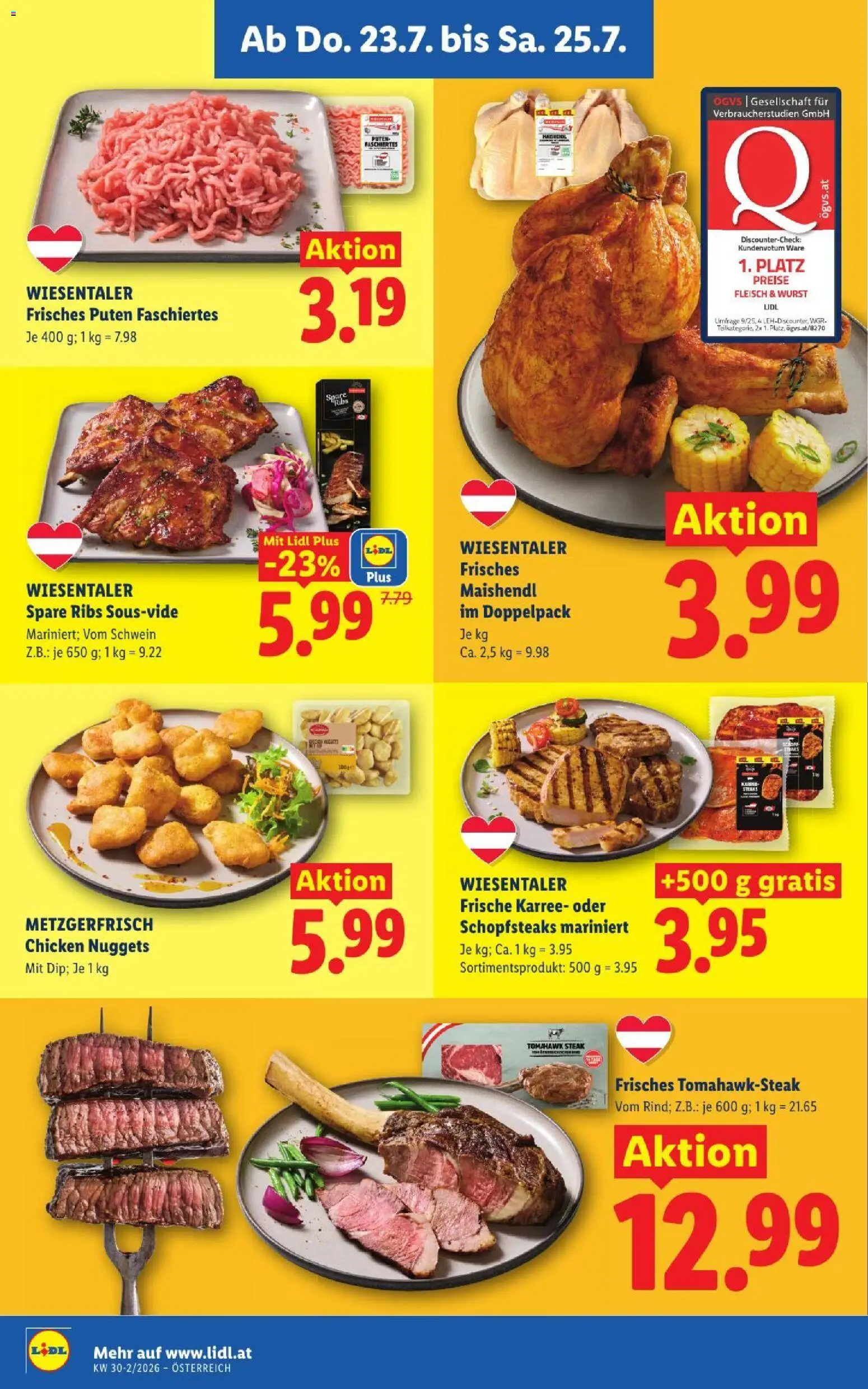 Lidl - Flugblatt gültig ab 23.07.2026 | Seite: 8 | Produkte: Wurst