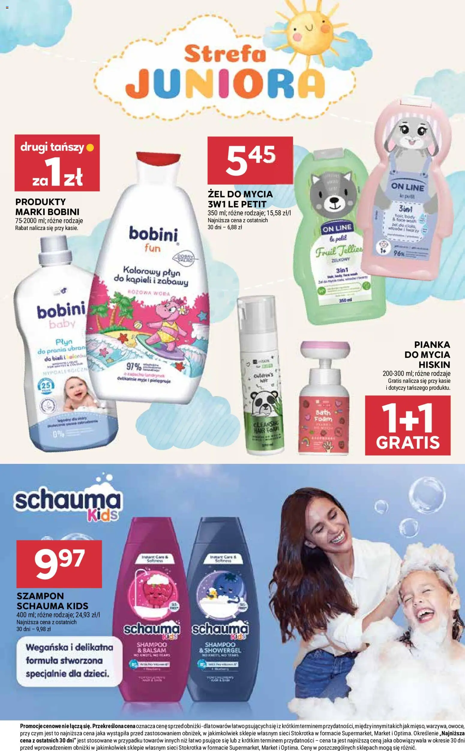 Stokrotka gazetka - Market od 02.07.2026 | Strona: 28 | Produkty: Stokrotka, Szampon, Woda, Owoce