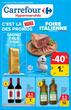 Carrefour Hypermarché Promotions de la semaine - Voorbeeld van een folder van Carrefour, geldig van 14/10/2026