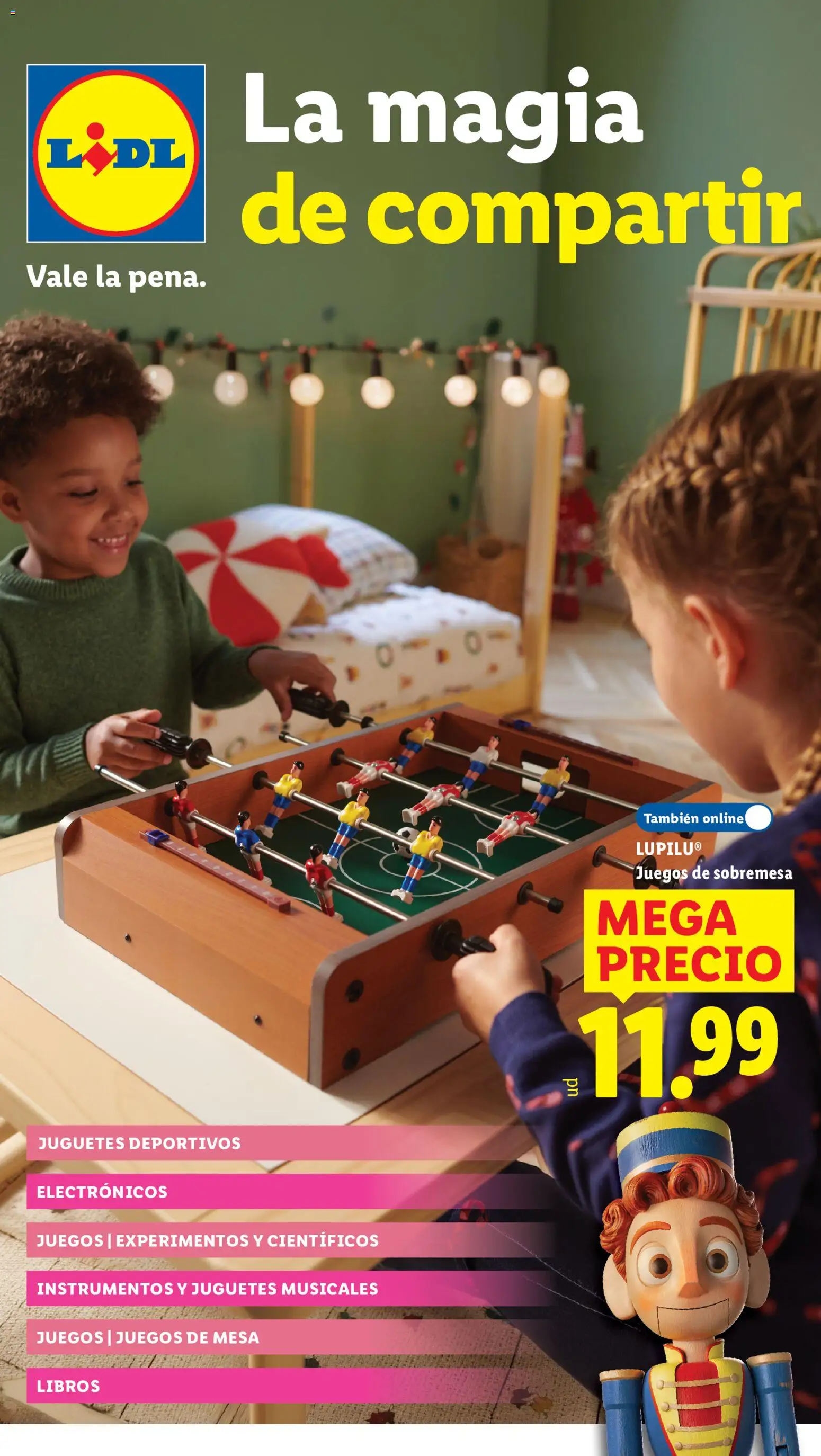 Lidl - Juguetes de aprendizaje │ válido desde el 21/10/2026 | Página: 1 | Productos: Libros, Juegos de mesa, Juguetes, Mesa