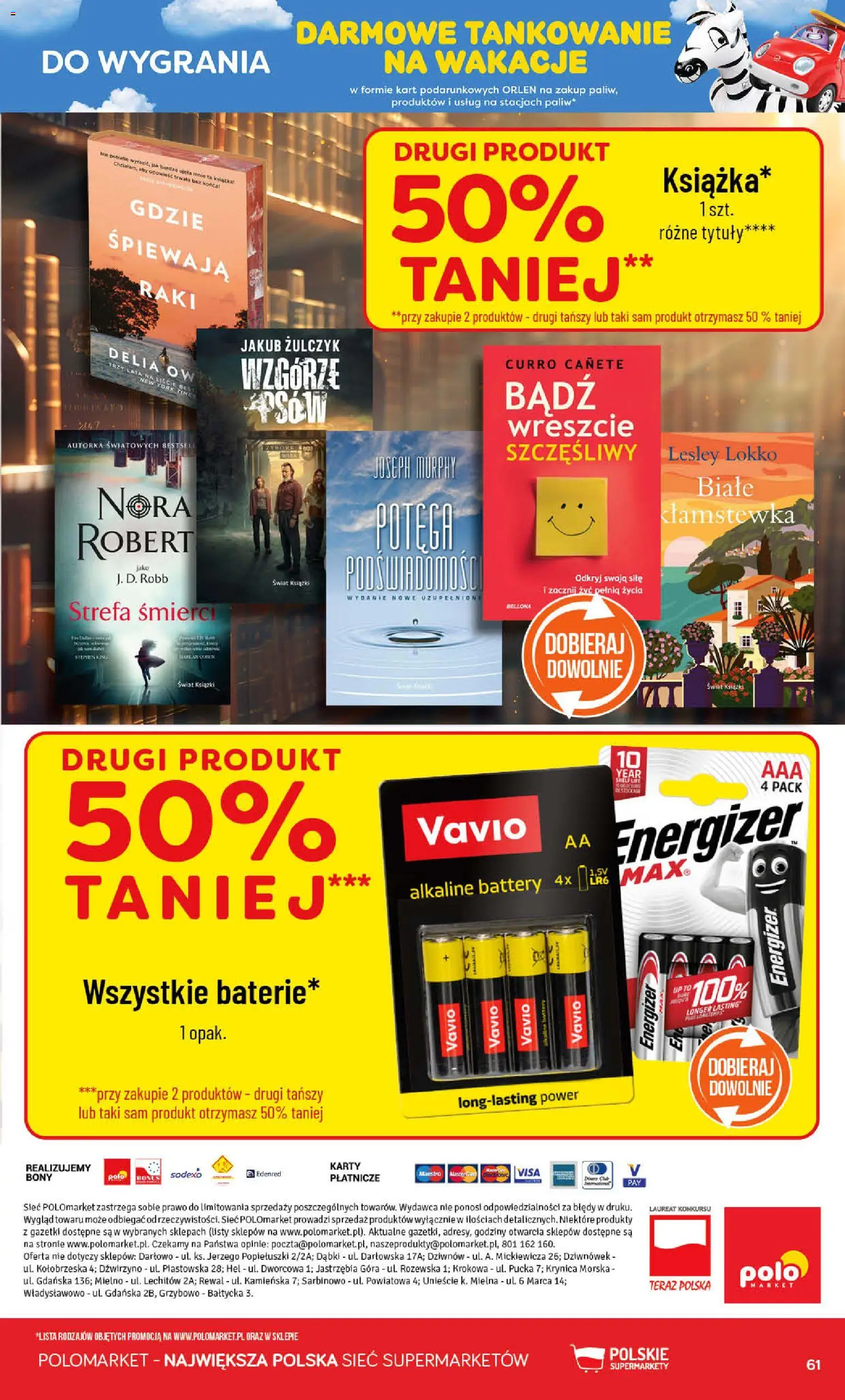POLOmarket gazetka od 01.07.2026 | Strona: 61 | Produkty: Książki