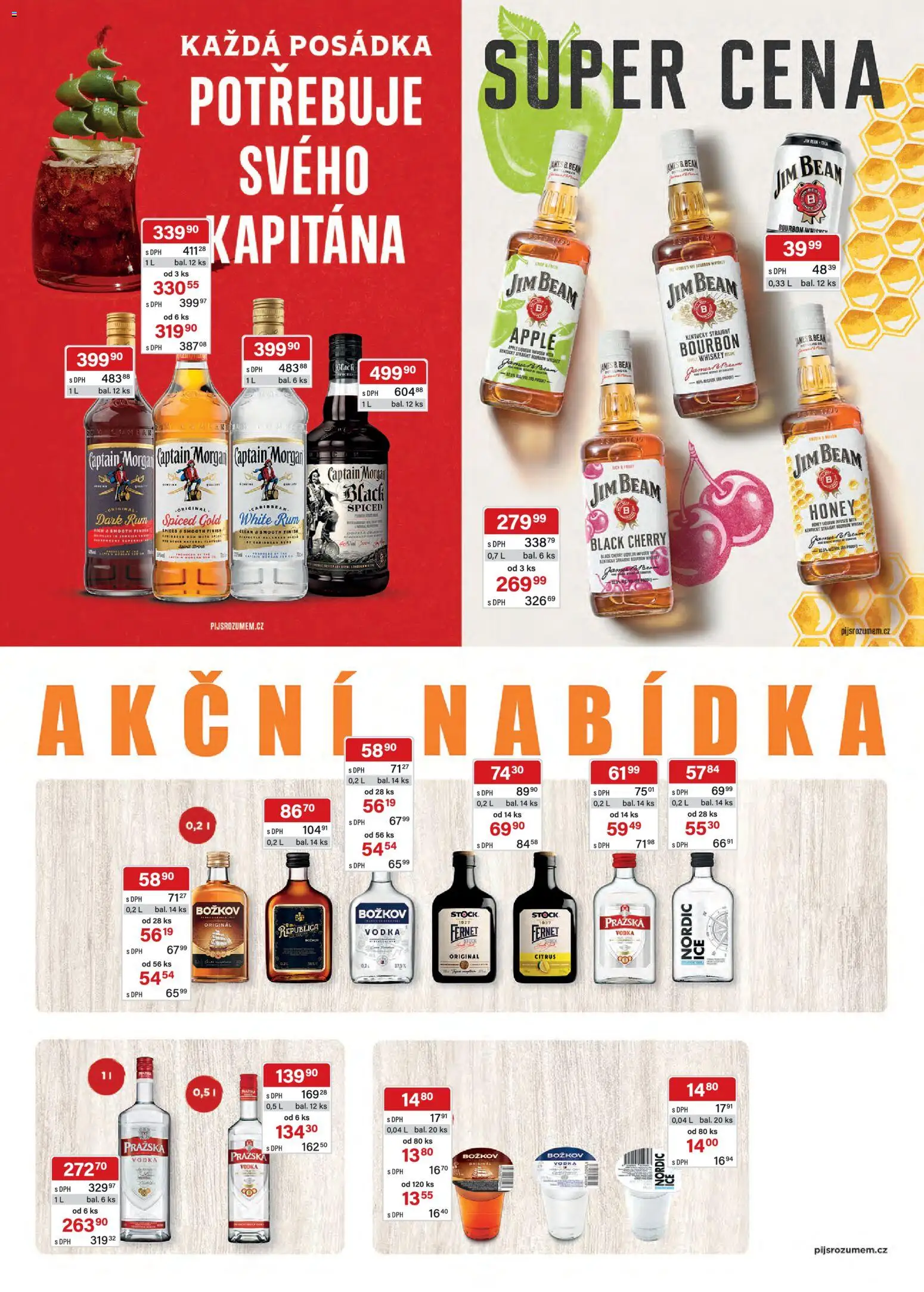 Astur & Qanto leták - Velkoobchod 09/2026 od 01.09.2026 | Strana: 20 | Produkty: Rum, Morgan, Jim Beam, Vodka
