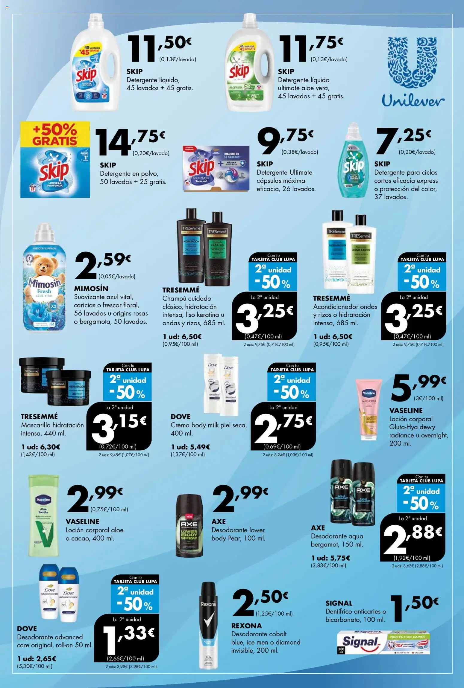 Lupa Supermercados folleto │ válido desde el 03/09/2026 | Página: 13 | Productos: Cápsulas, Champú, Desodorante, Loción corporal