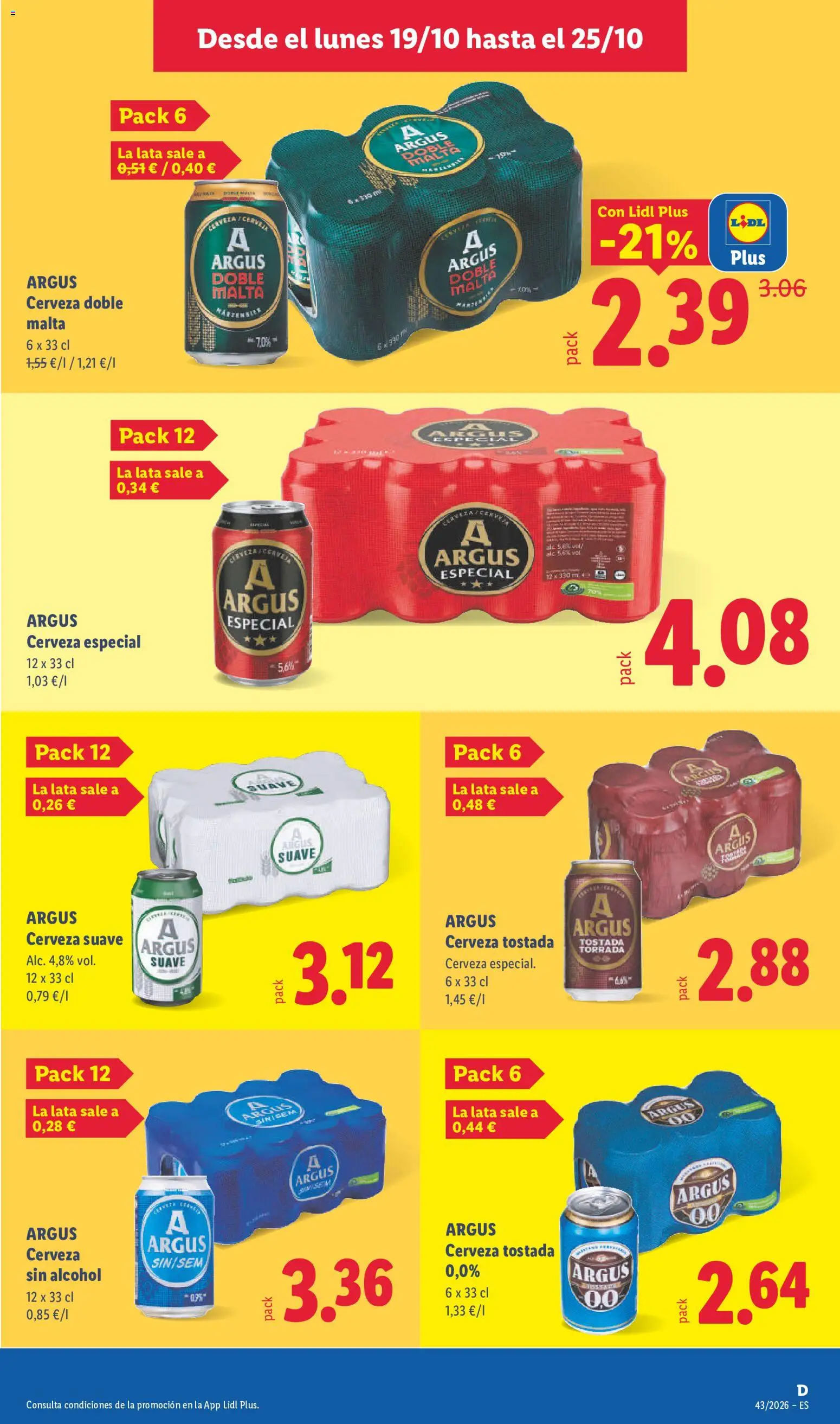 Folleto Lidl - Página 19 - Ofertas válidas hasta el 25 de octubre de 2026