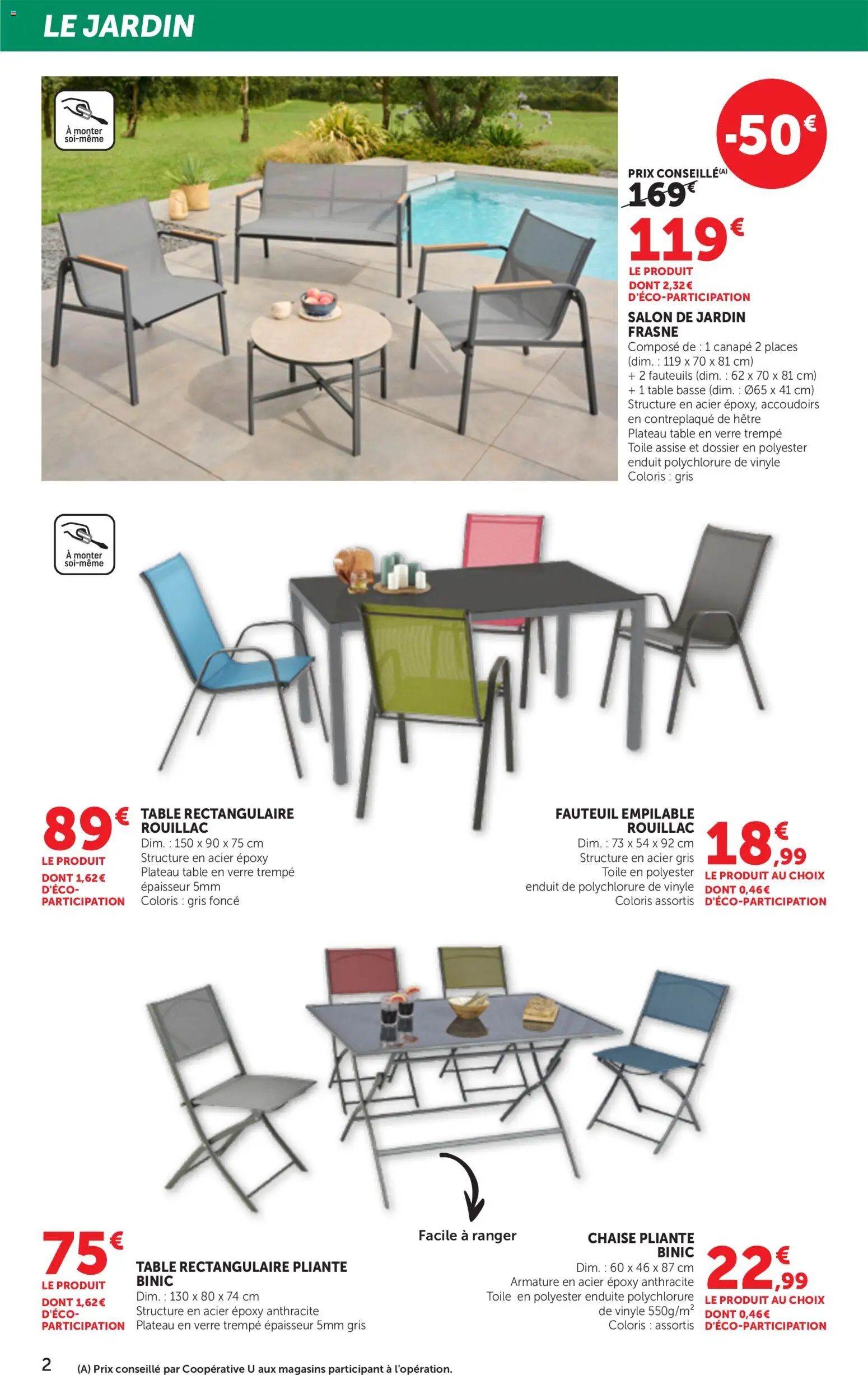 {H1} | Page: 2 | Produits: Plateau, Fauteuil, Table basse, Chaise