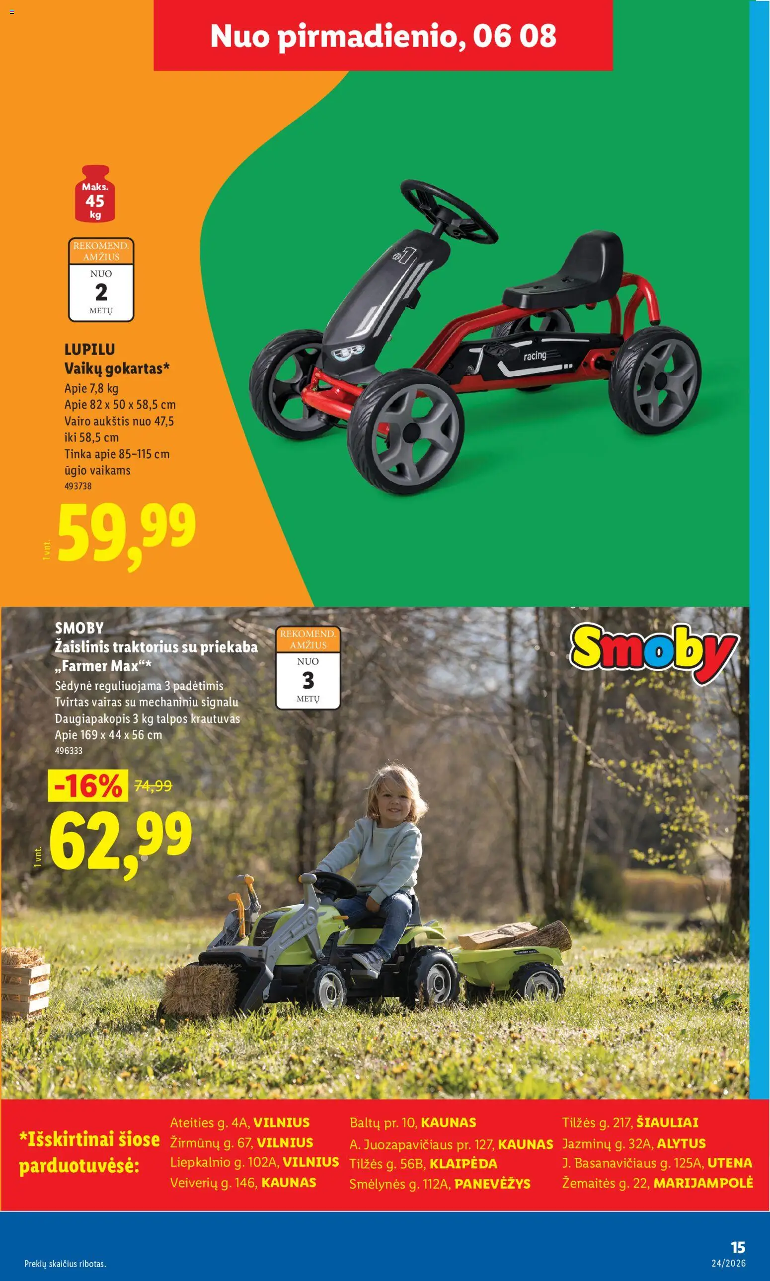 LIDL akcijos nuo 08.06.2026 | Puslapis: 15