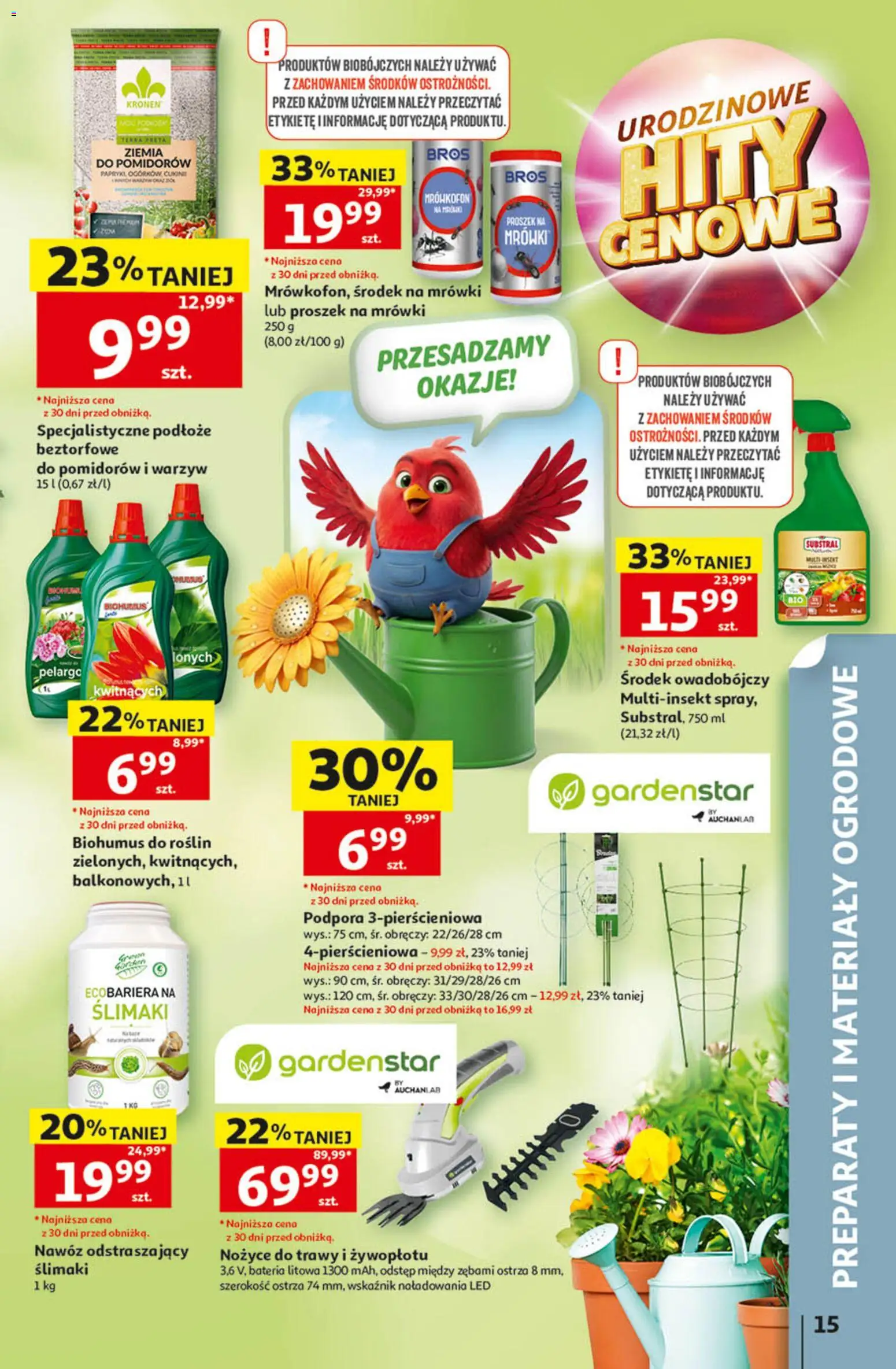 Auchan gazetka - 30 Lat Hipermarket od 14.05.2026 | Strona: 15