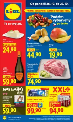 Náhled letáku Lidl leták od 26.10.2026