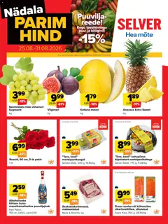 Selver kliendilehe eelvaade alates 25.08.2026