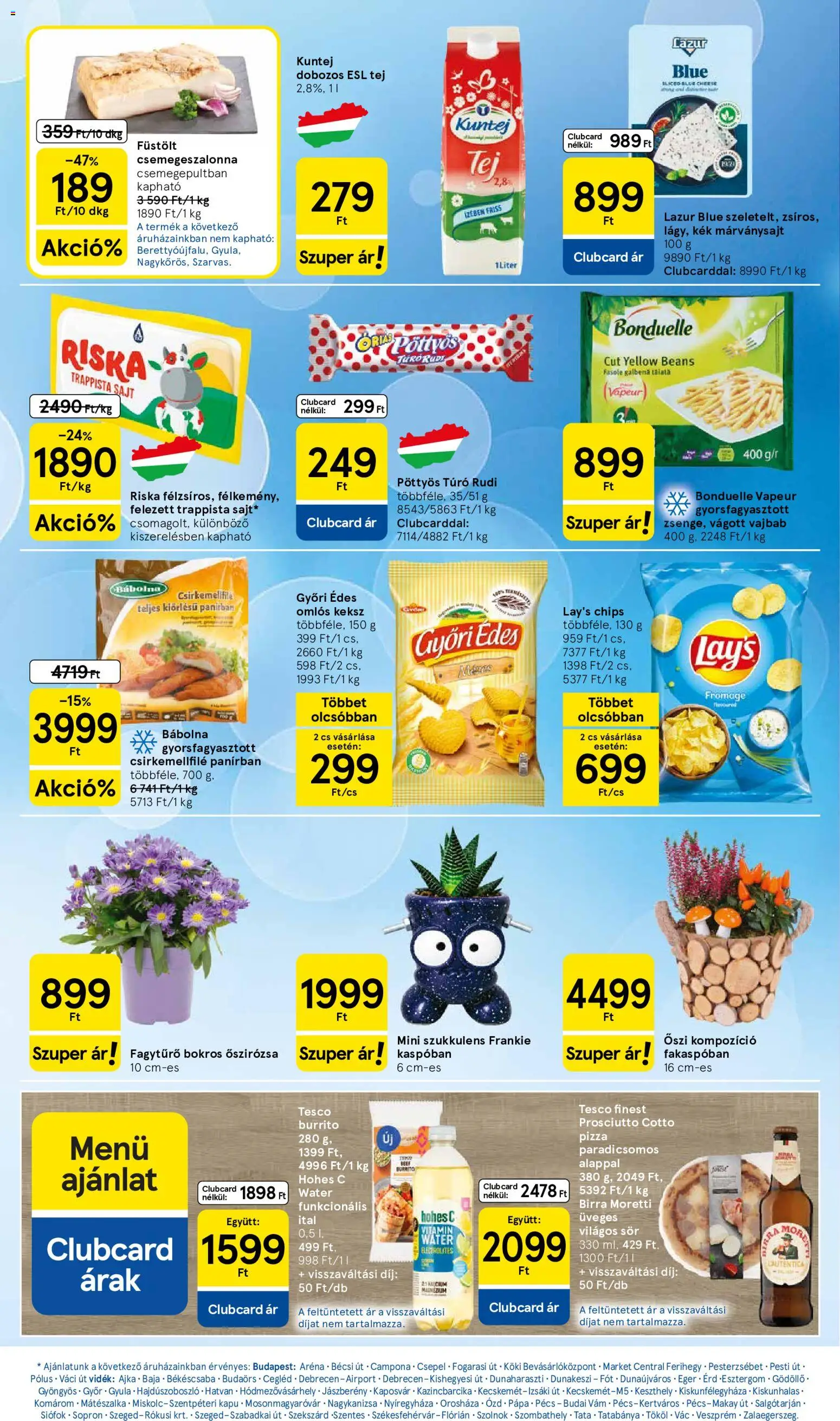 Tesco akciós ujság - amely érvényes a következő dátumtól: 2026.10.15. | Oldal: 4