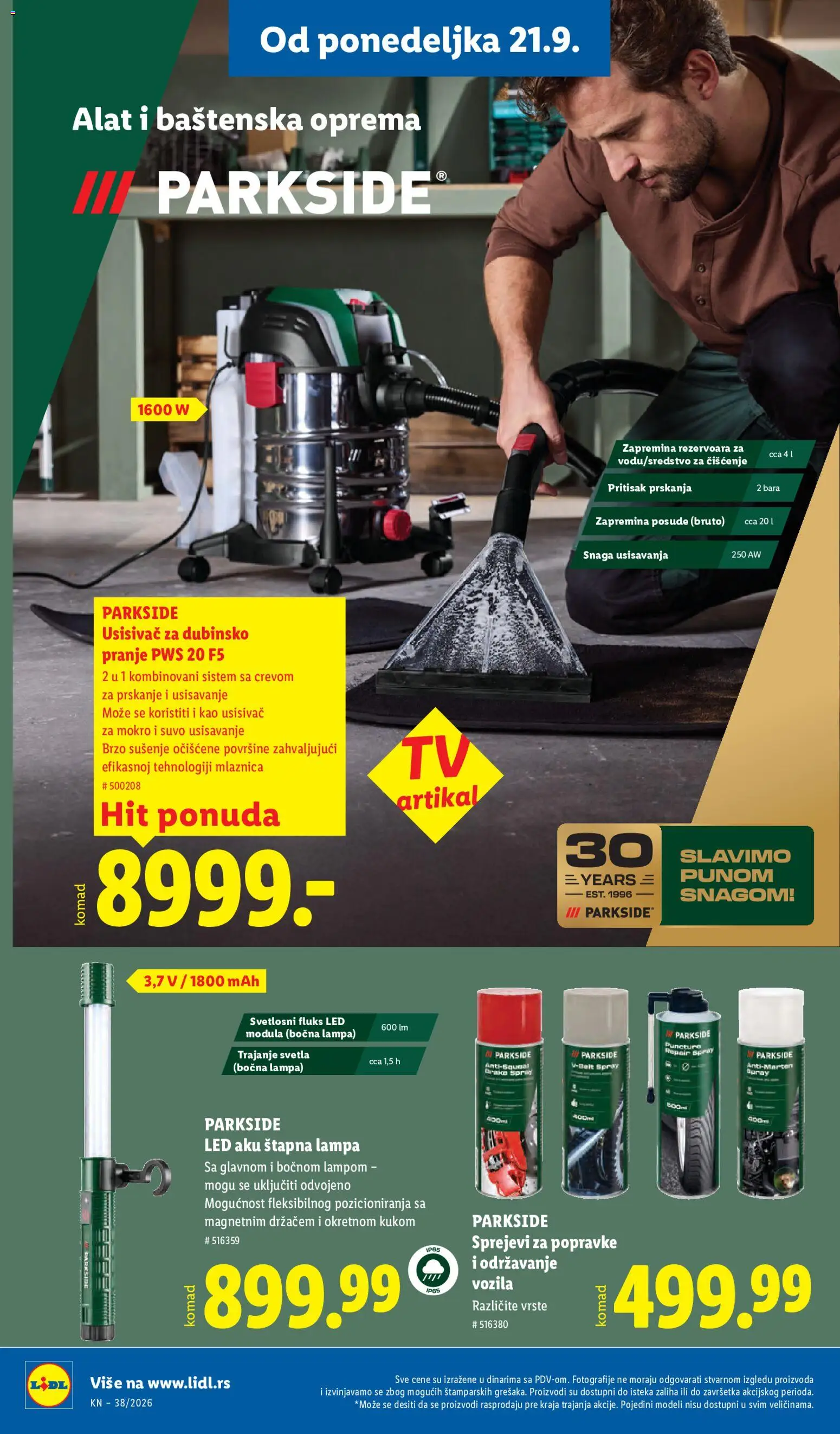 Lidl katalog - važi od 17.09.2026 | Strana: 72