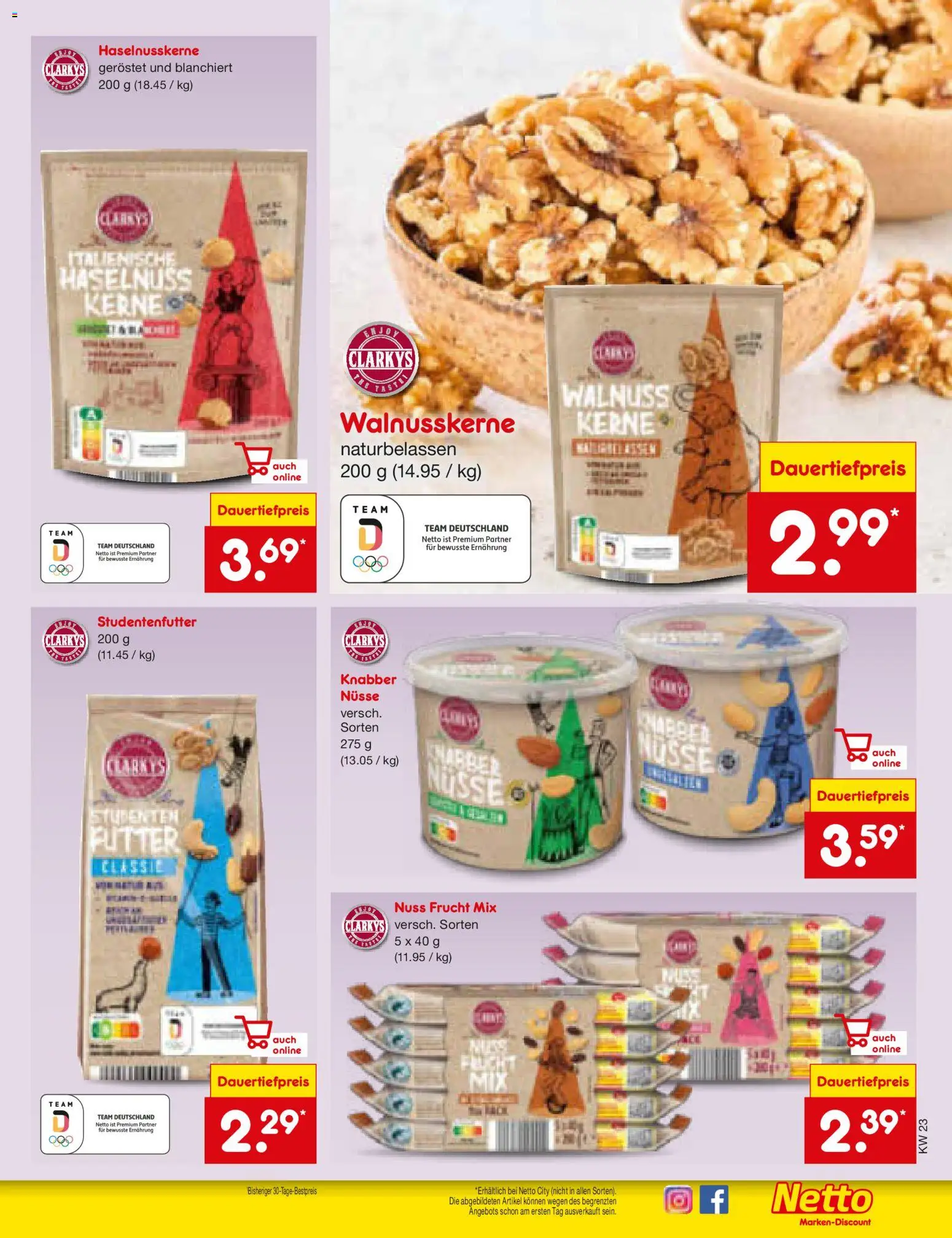 Netto Marken-Discount Prospekt – gültig ab 01.06.2026 | Seite: 59 | Produkte: Nüsse