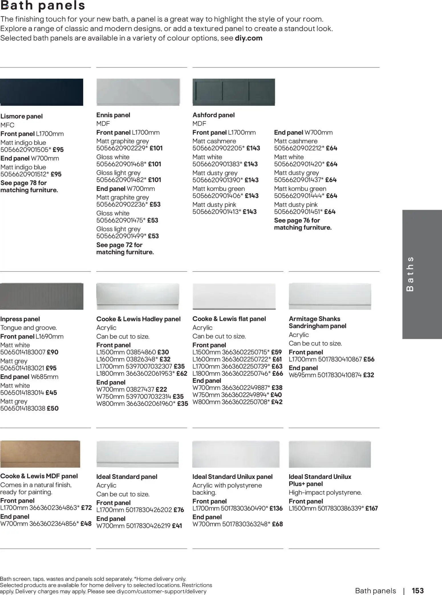 {H1} | Page: 154 | Products: Bath