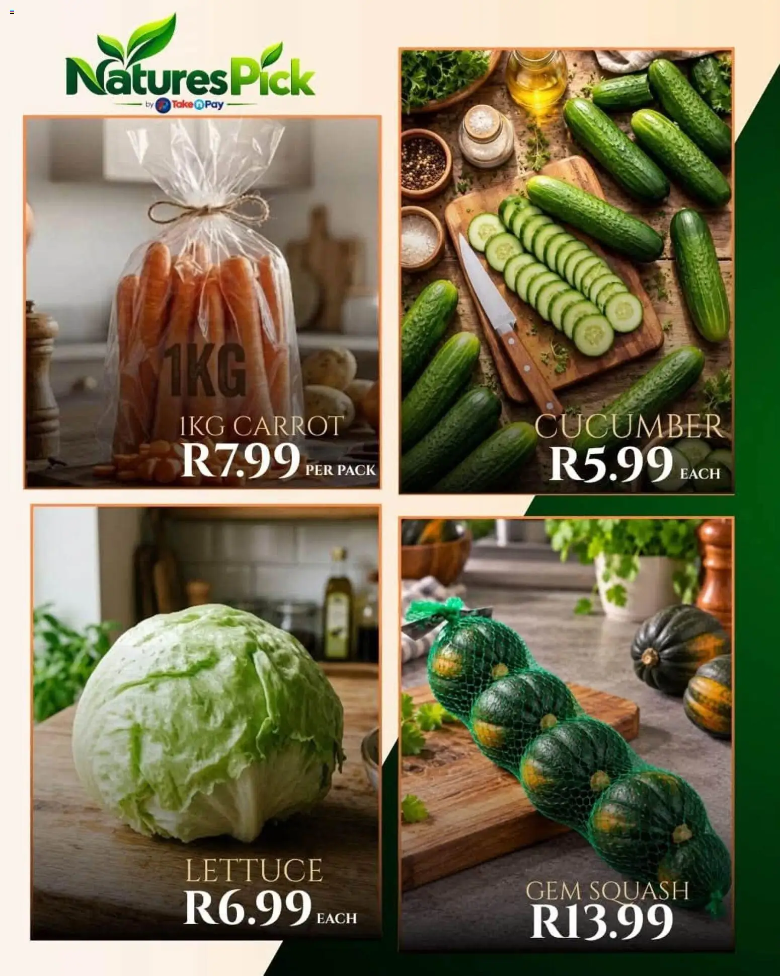 New Take n Pay catalogue – valid from 18/10/2026 | Page: 10 | Products: Squash, Lettuce