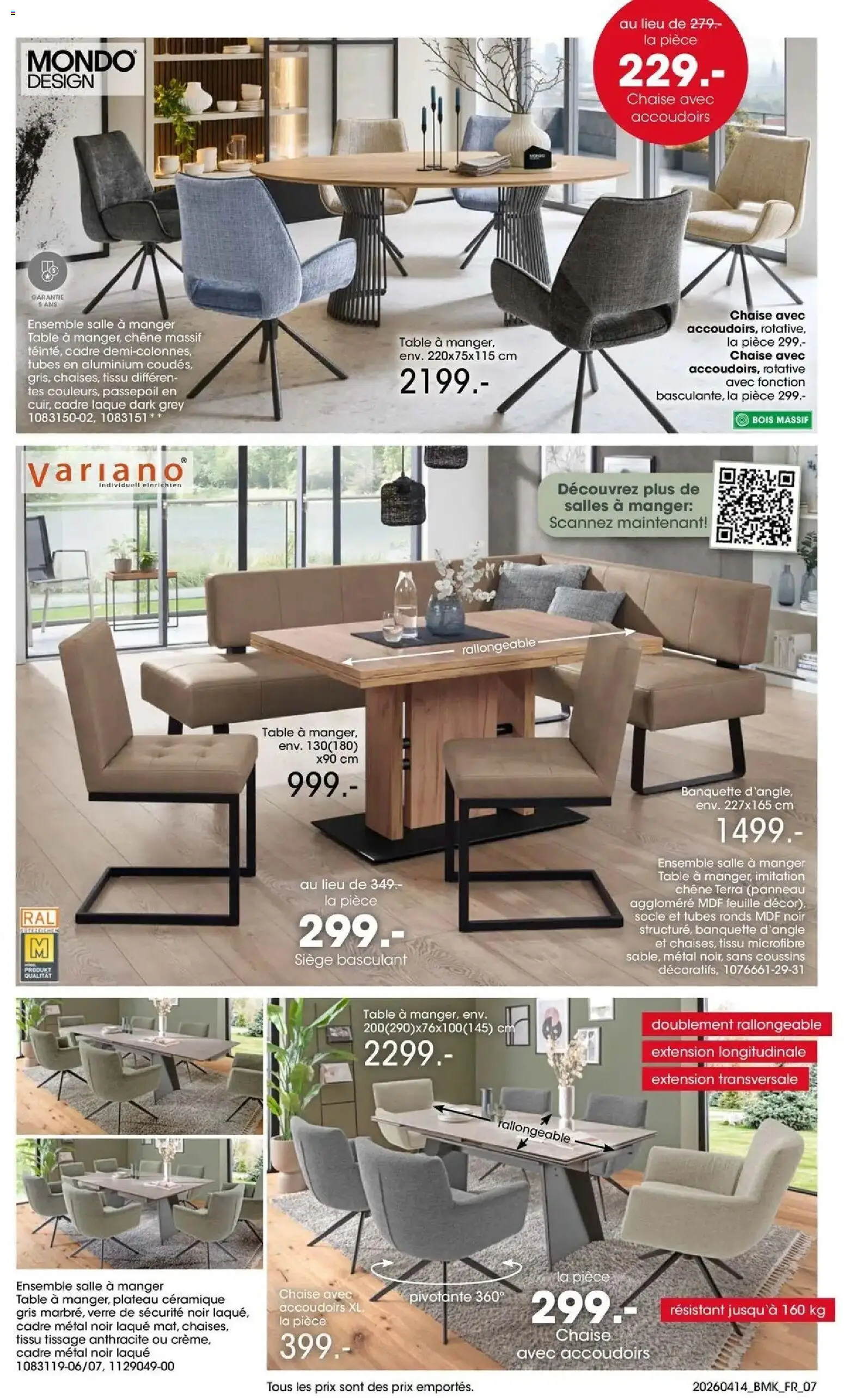 {H1} | Page: 7 | Produits: Plateau, Table, Chaise, Cadre