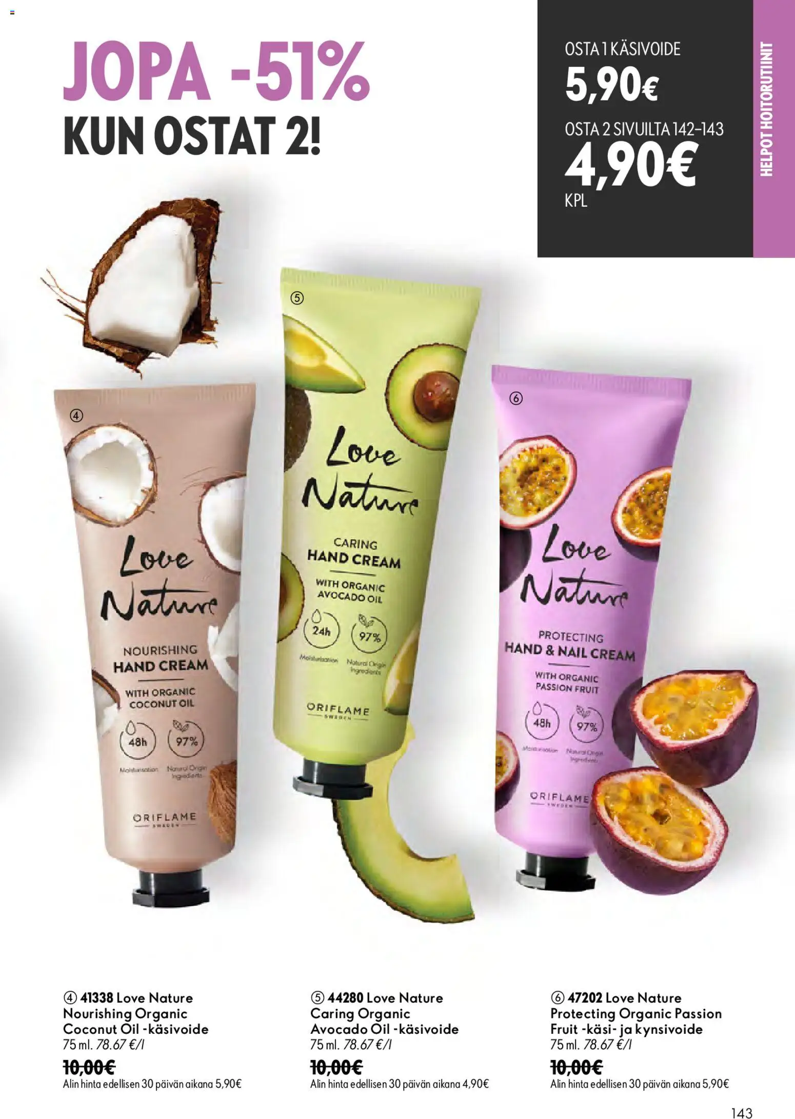 Oriflame tarjoukset – voimassa 26/08/2026 alkaen | Sivu: 143 | Tuotteet: Käsivoide
