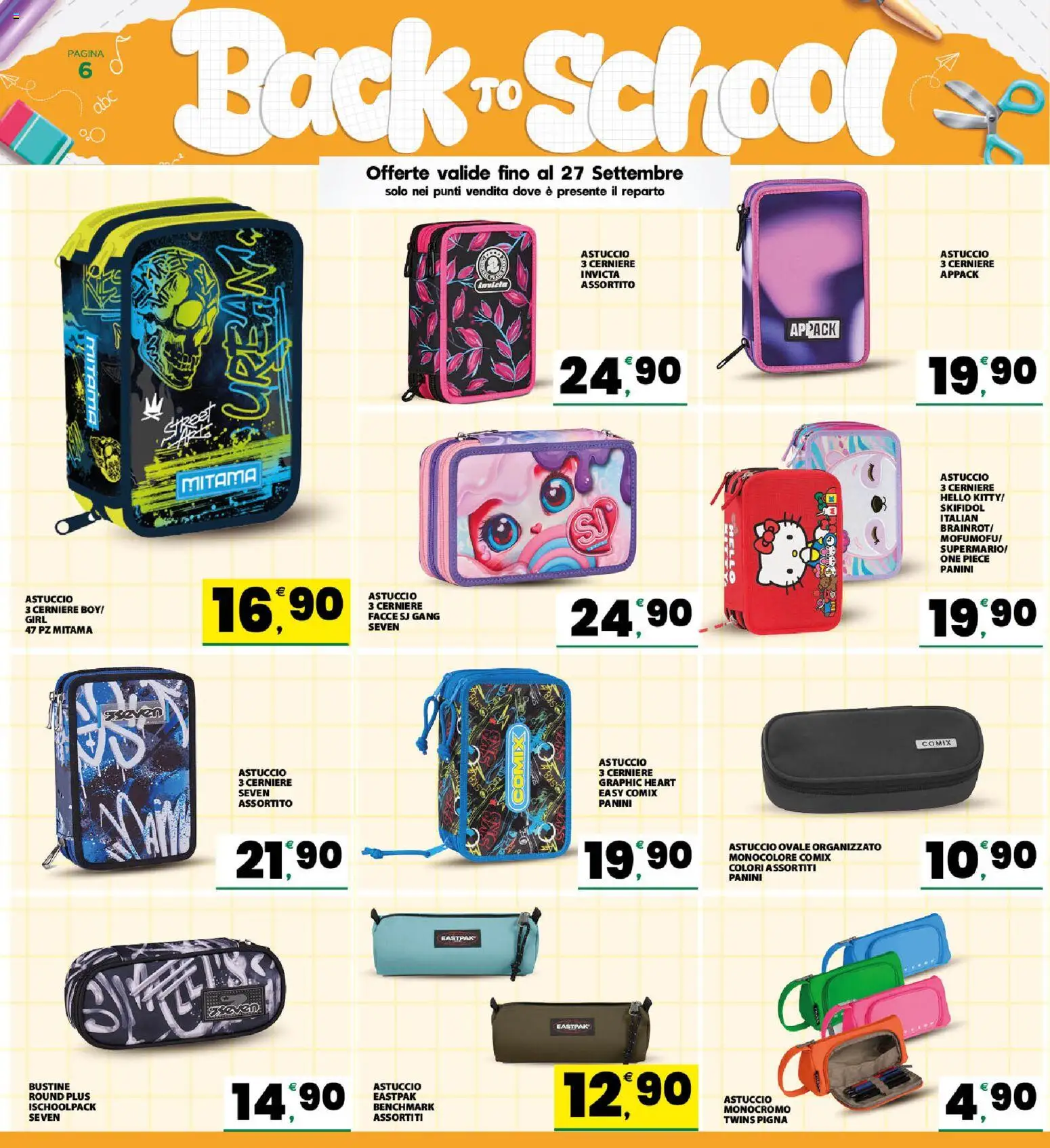 Volantino Eurospar del 31/08/2026 | Pagina: 6 | Prodotti: Astuccio