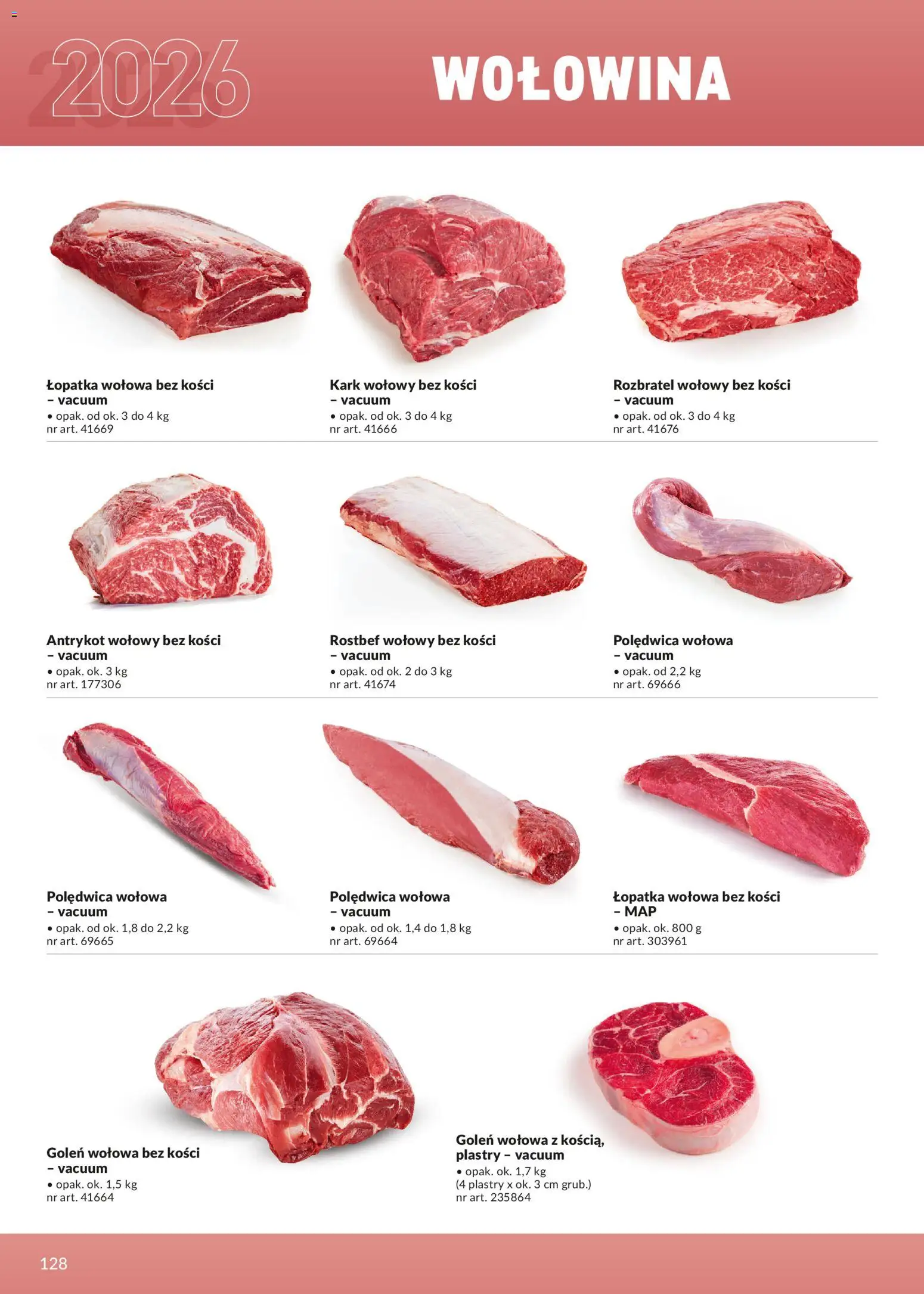 Makro Gazetka - Ultra fresh od 01.03.2026 | Strona: 128 | Produkty: Antrykot wołowy, Wołowina
