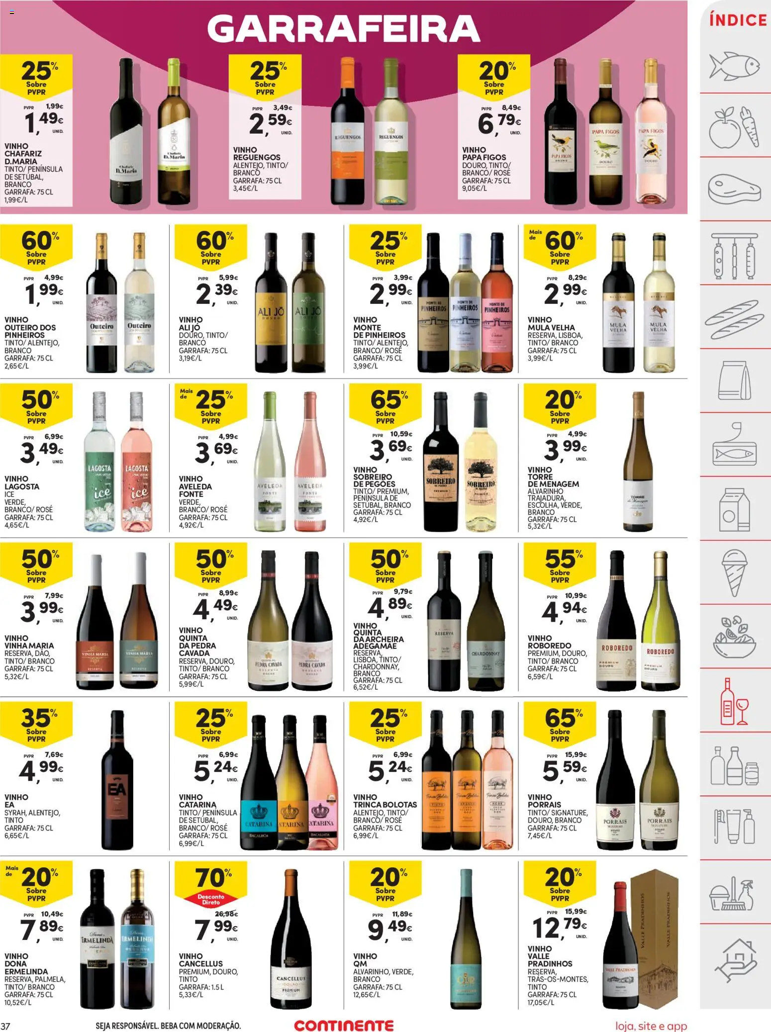 Continente folheto │ válido de 26.05.2026 | Página: 37 | Produtos: Lagosta, Vinho
