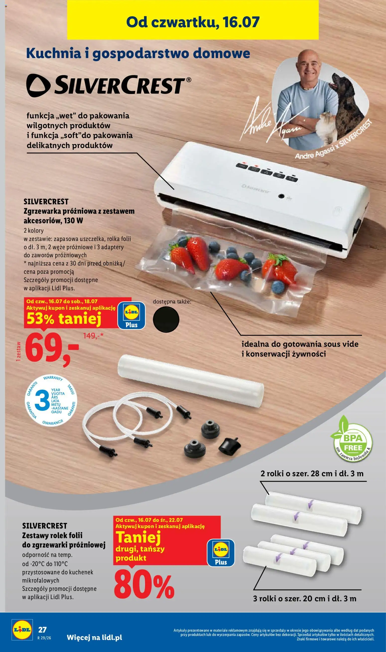 Lidl Katalog od 13.07.2026 | Strona: 32 | Produkty: Rolki