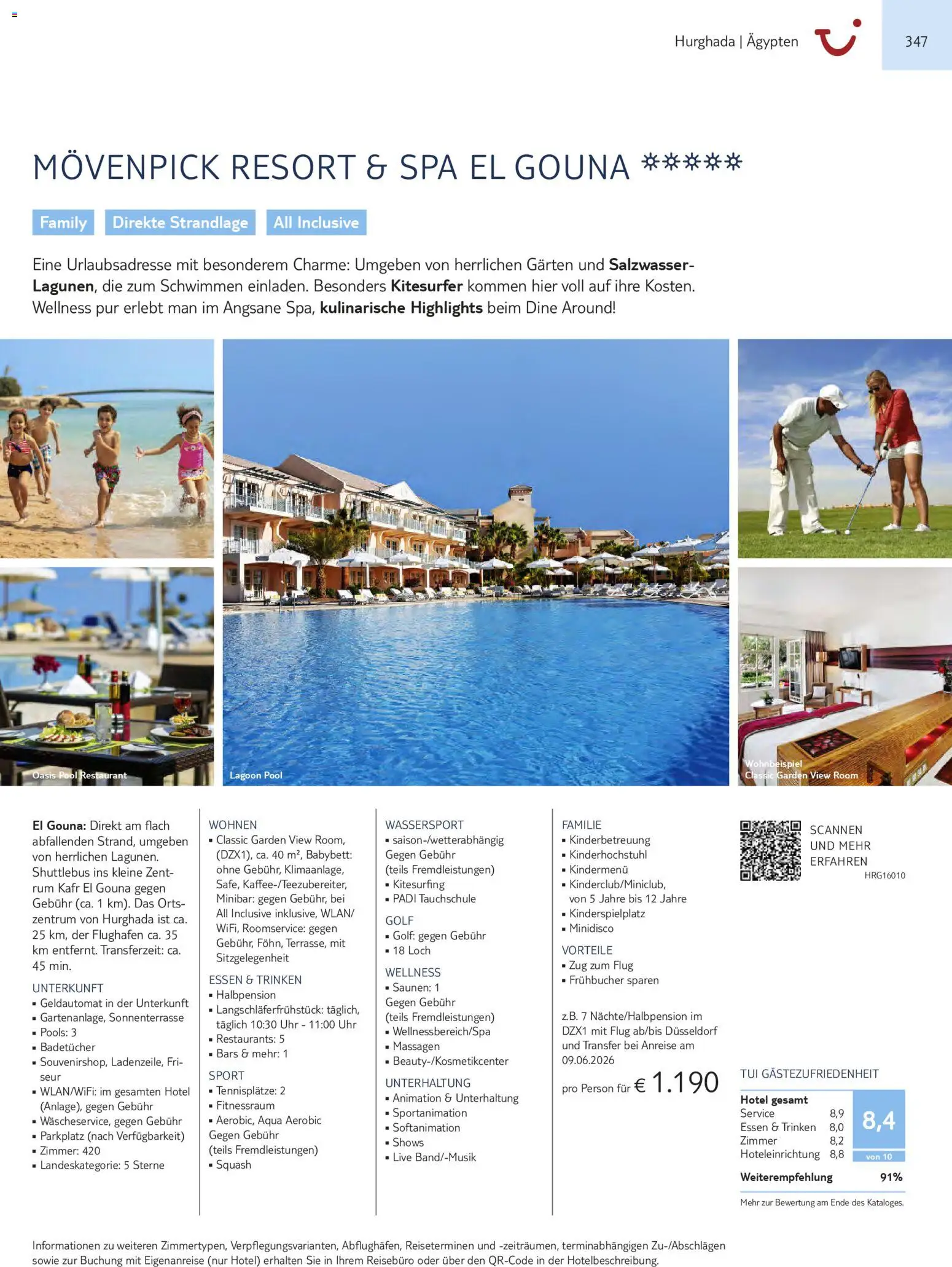 TUI Prospekt Südeuropa & Nordafrika 2026/27 – gültig ab 03.03.2026 | Seite: 347 | Produkte: Rum, Babybett, Uhr