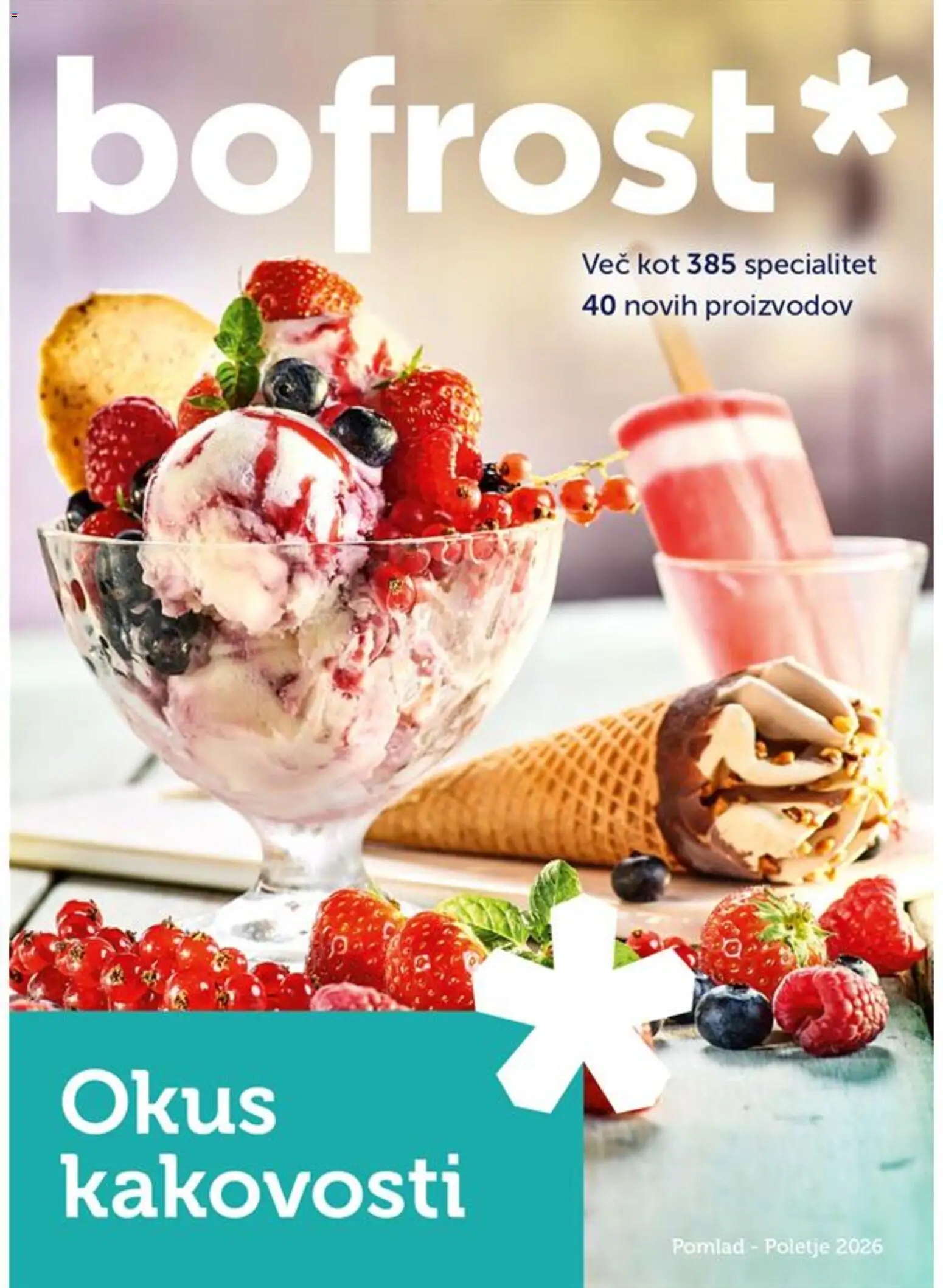 Novi Bofrost katalog ponudbe – veljaven od 01.07.2026 | Stran: 1